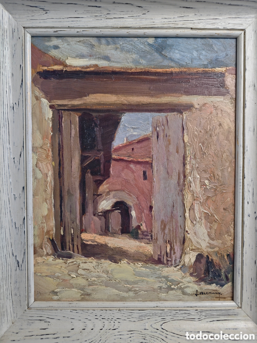 Arte: Precioso paisaje J. Alemany