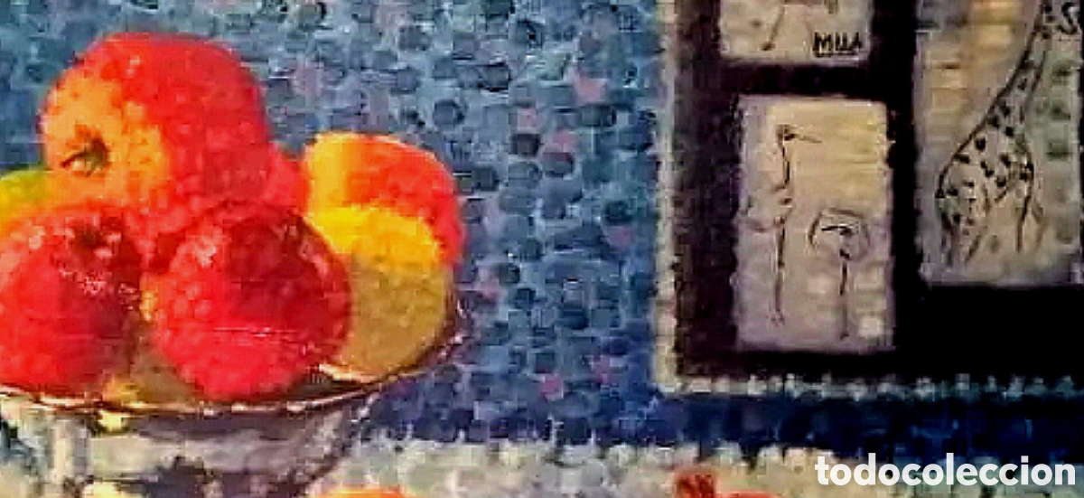 Arte: MESA CON FRUTERO Y FRUTAS - Foto 6