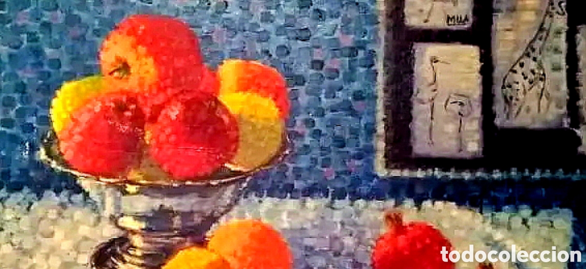 Arte: MESA CON FRUTERO Y FRUTAS - Foto 8