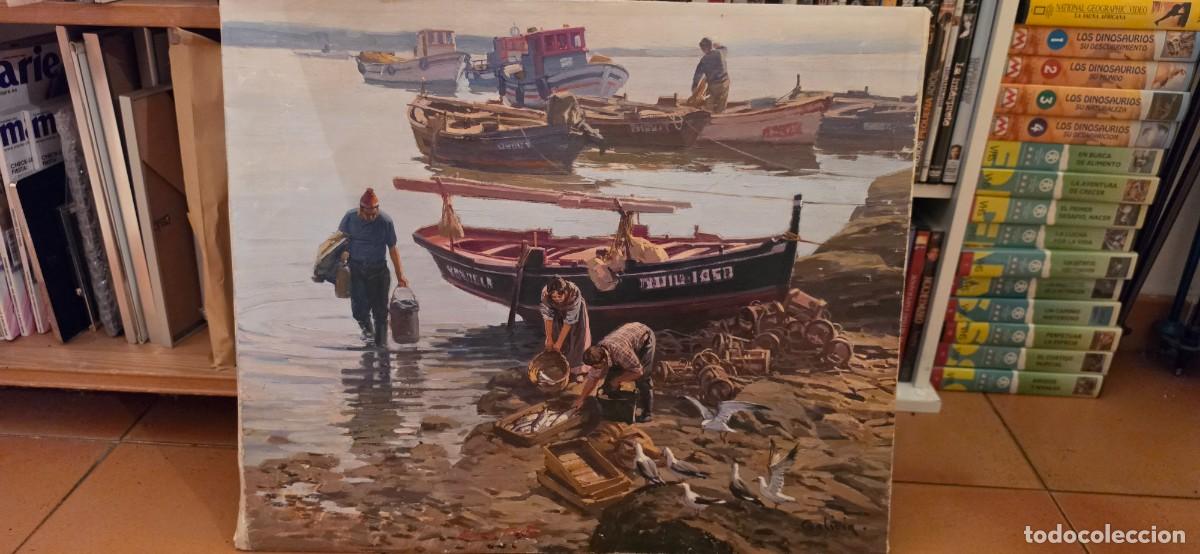 Arte: Precioso cuadro de Agust&iacute;n Navarro Costa, Galicia