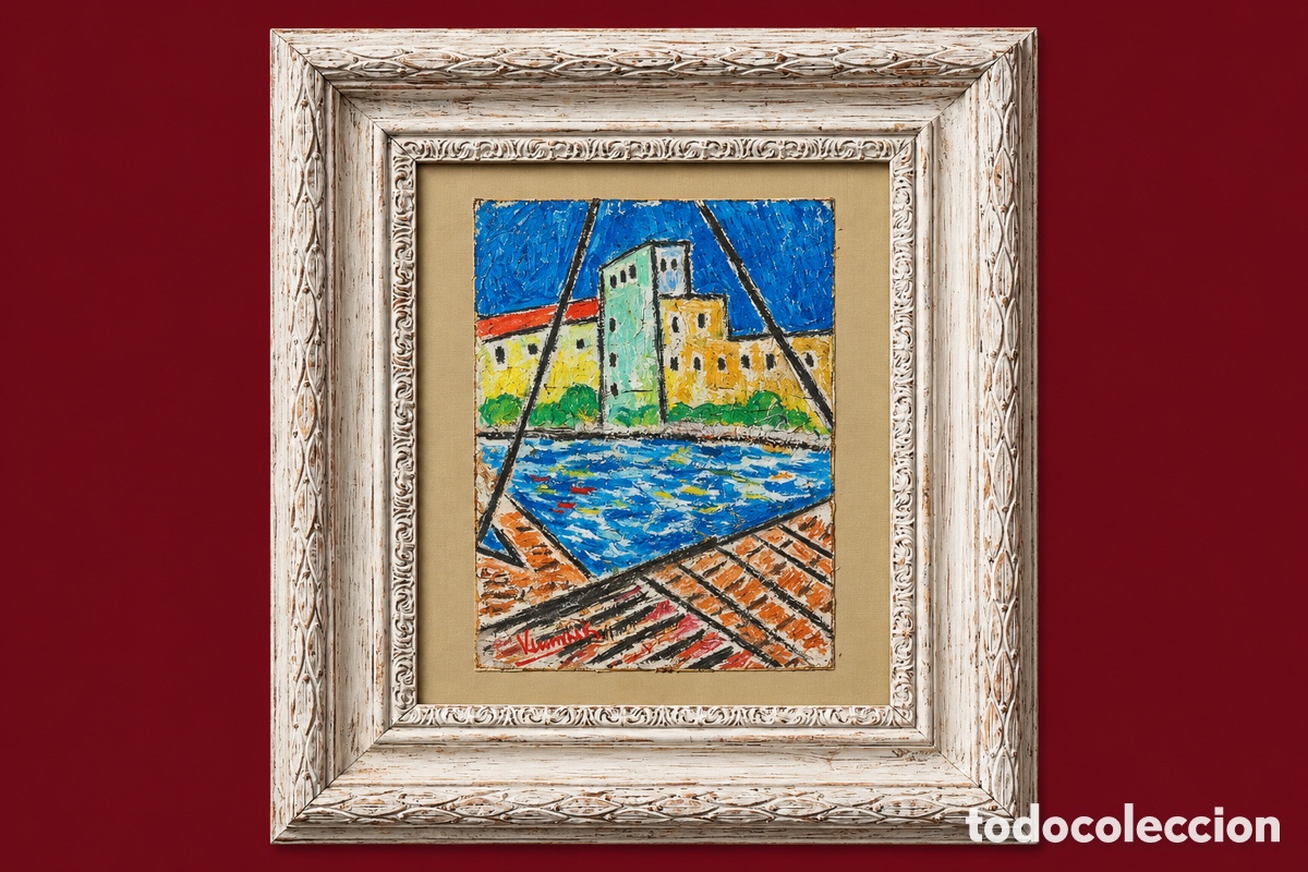 Arte: VLAMINCK &ldquo;VENTANAS AL MAR&rdquo;. &Oacute;LEO SOBRE LIENZO