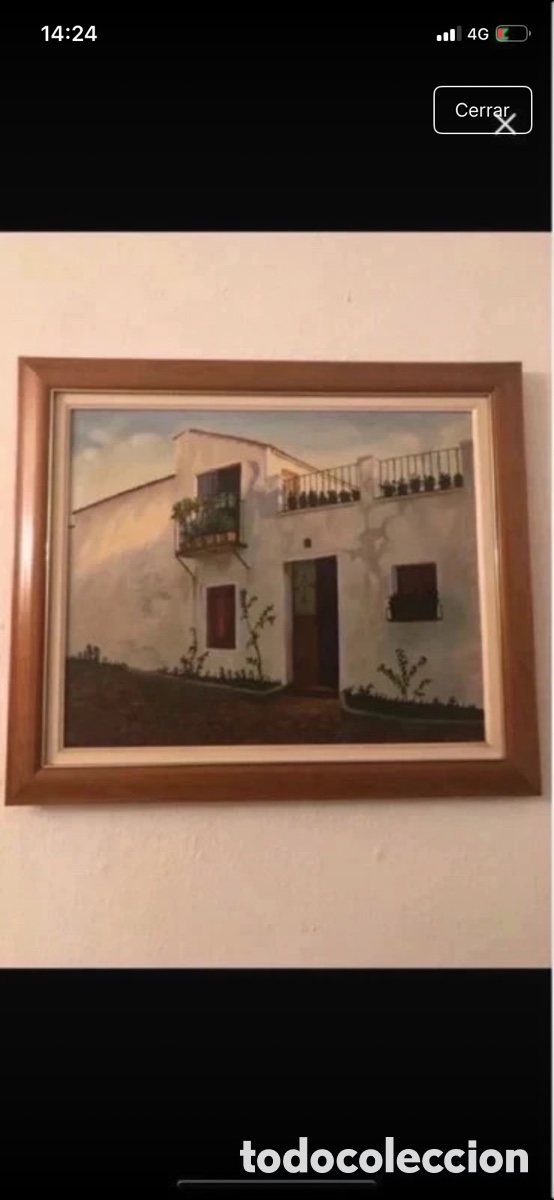 Arte: Oleo sobre lienzo . Pintura costumbrista