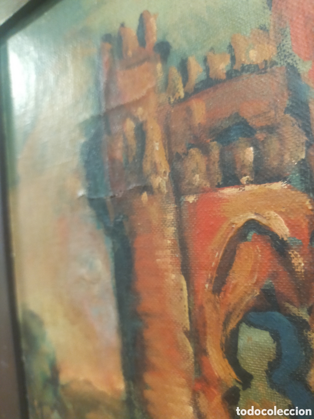 Arte: Cuadro &oacute;leo firmado P.Clapera + Marco - Foto 14