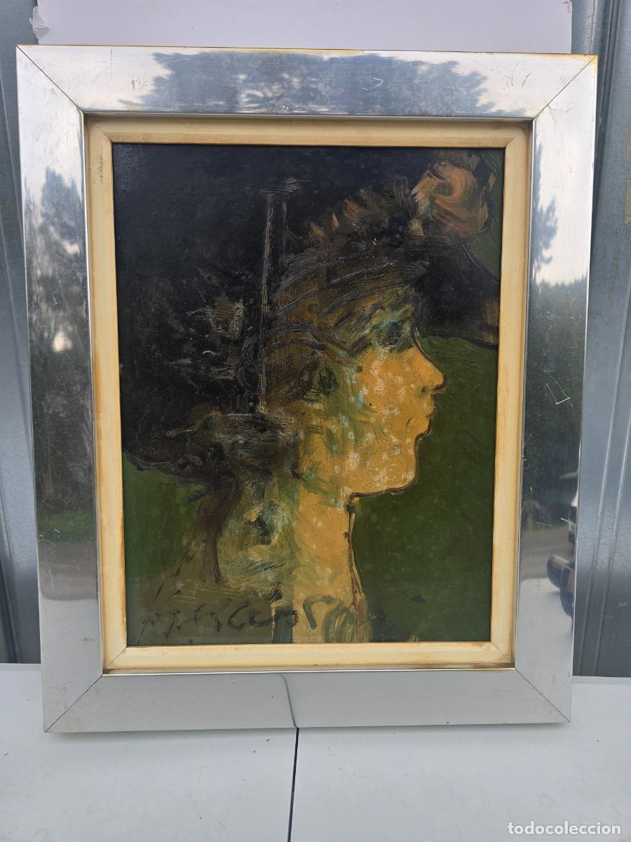 Arte: JUAN GARCES oleo sobre tablex (44 x 35 cms)