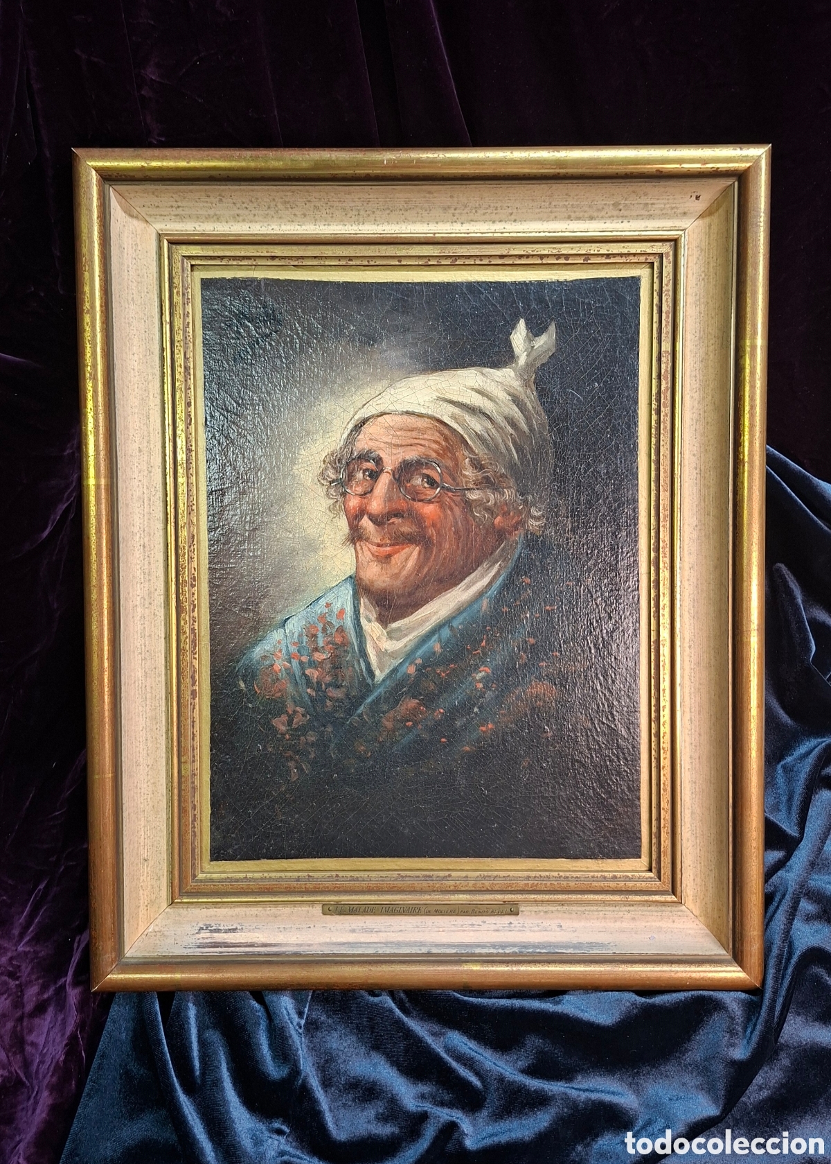 Arte: &Oacute;leo Le malade imaginaire de Benito Belli