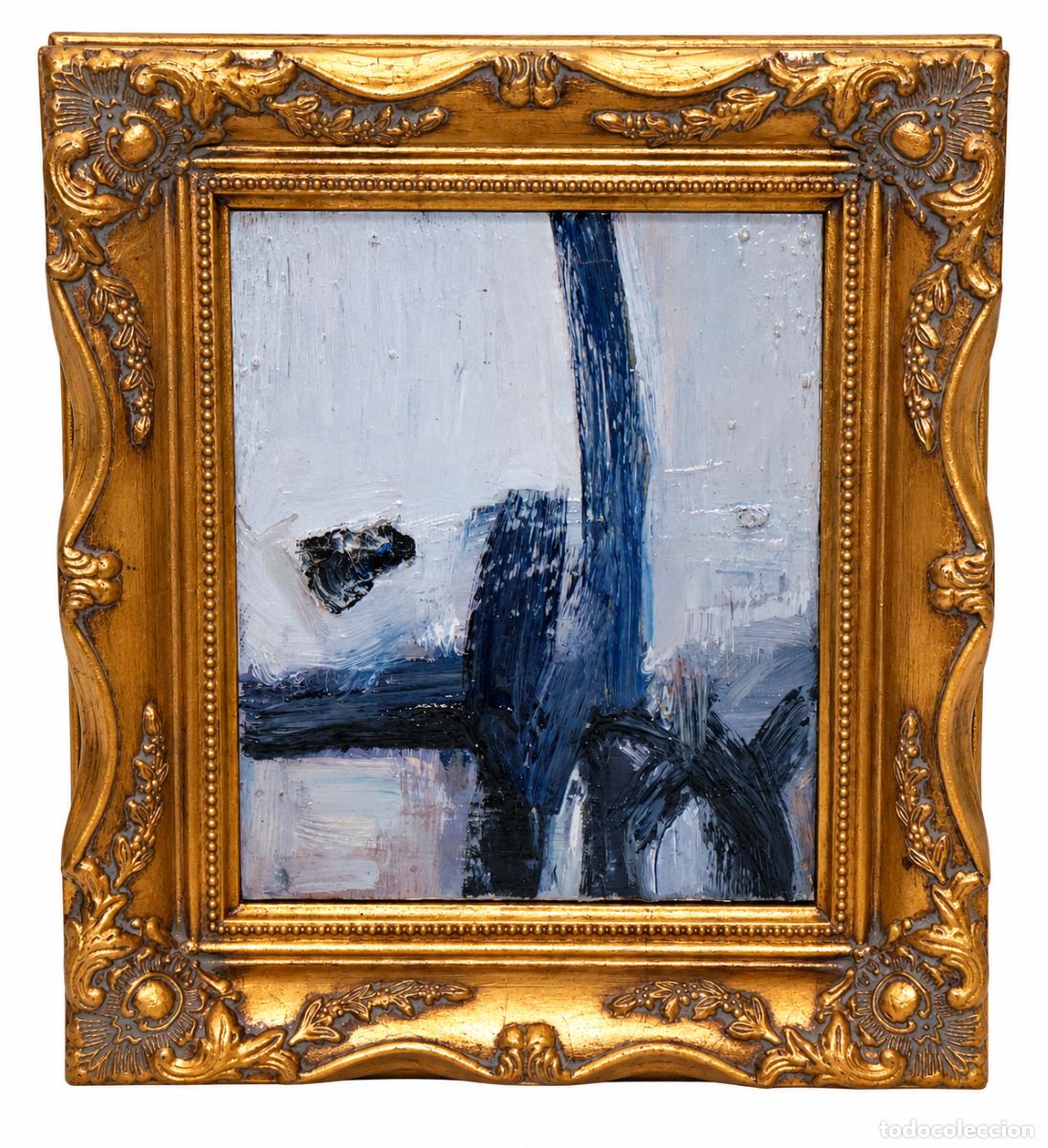 Arte: MYRIAM BUCQUOIT (1952) ACRILICO SOBRE TELA DEL A&Ntilde;O 1990. COMPOSICION ABSTRACTA