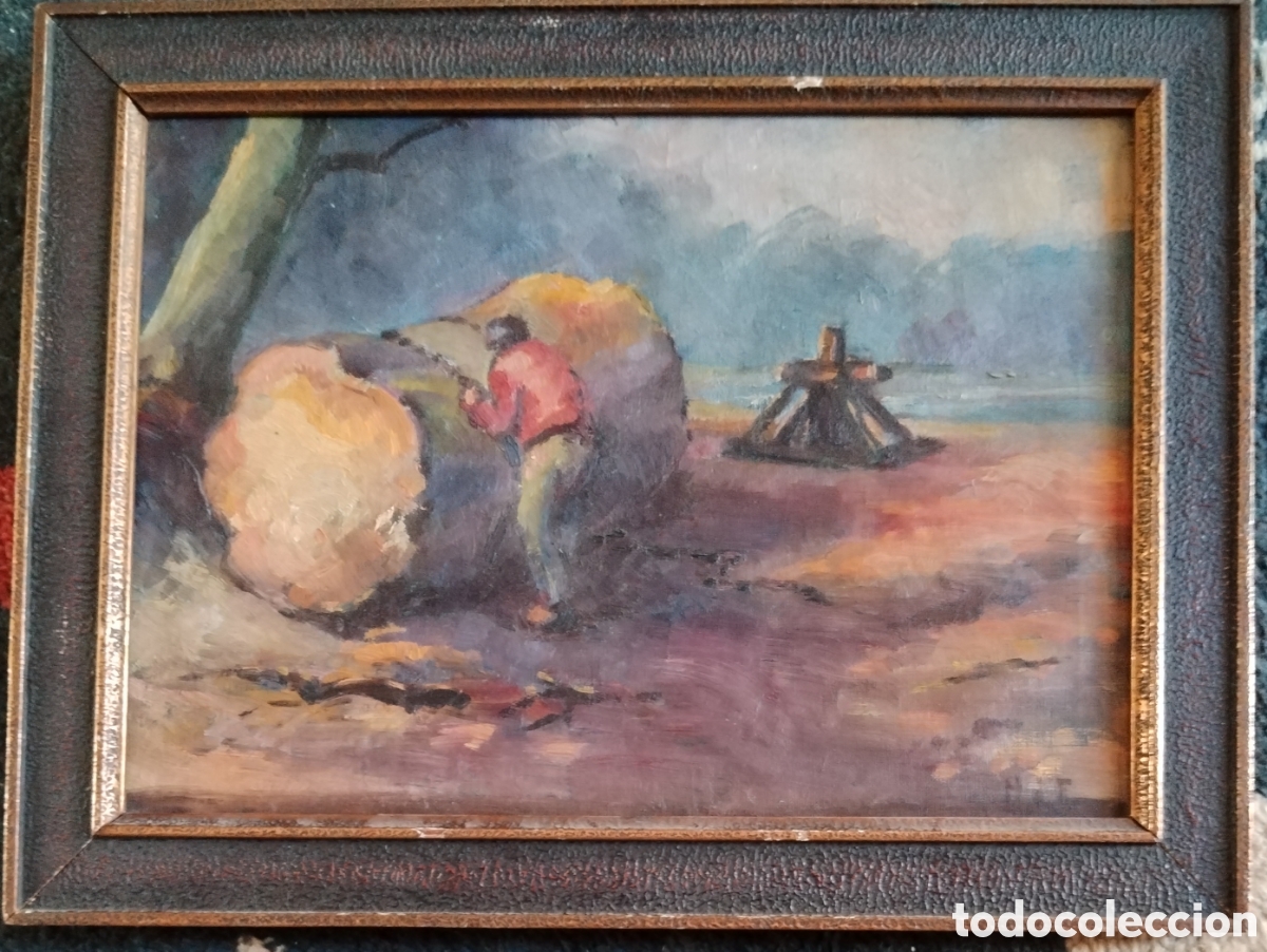 Arte: &Oacute;leo sobre lienzo primera mitad del siglo XX.
