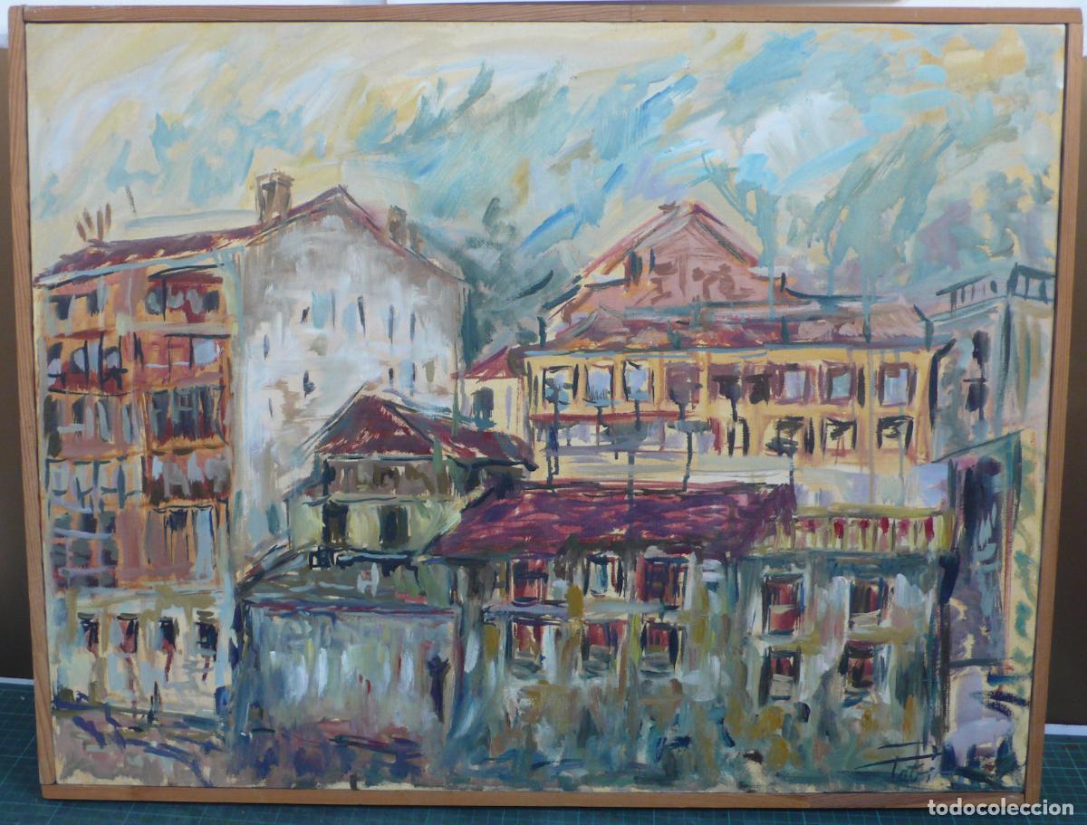 Arte: PINTURA OLEO DE PAISAJE