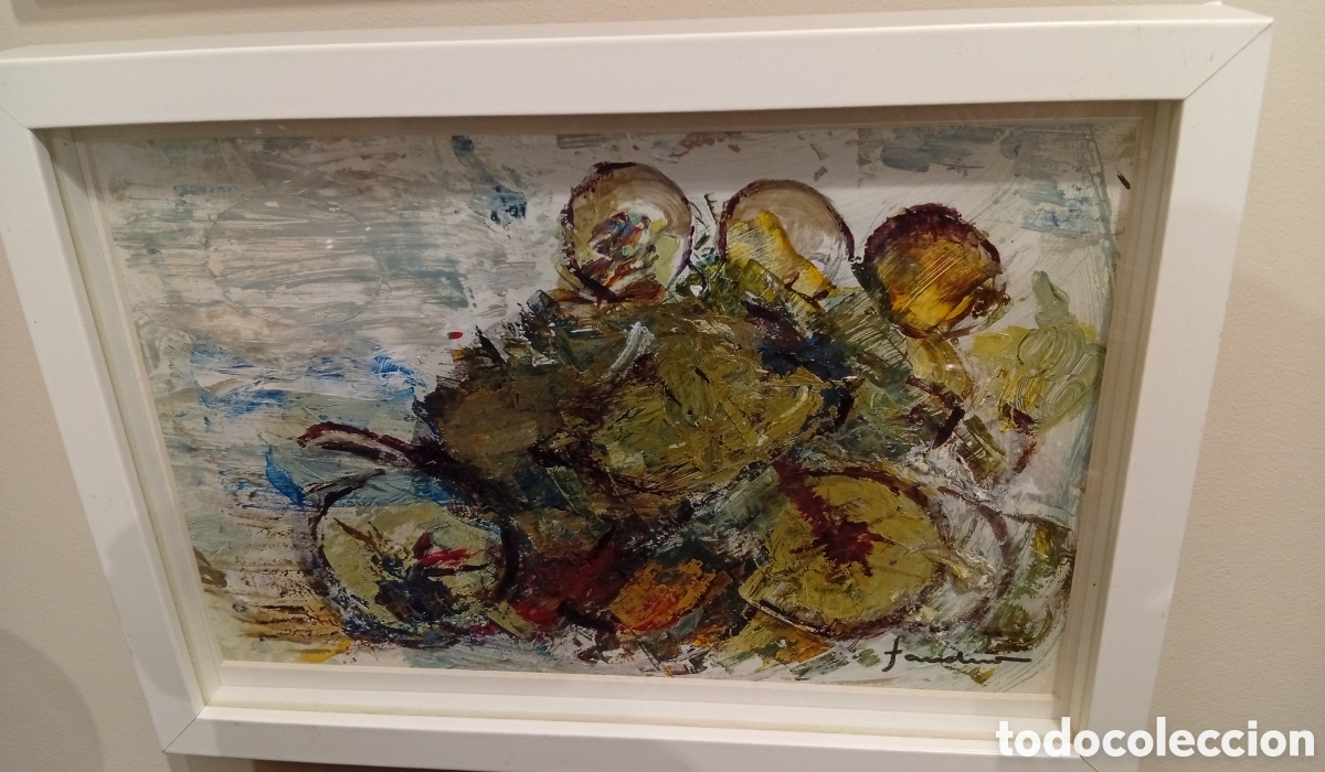 Arte: Pintura gallega oleo de Pilar Fandi&ntilde;o ( La Coru&ntilde;a,)