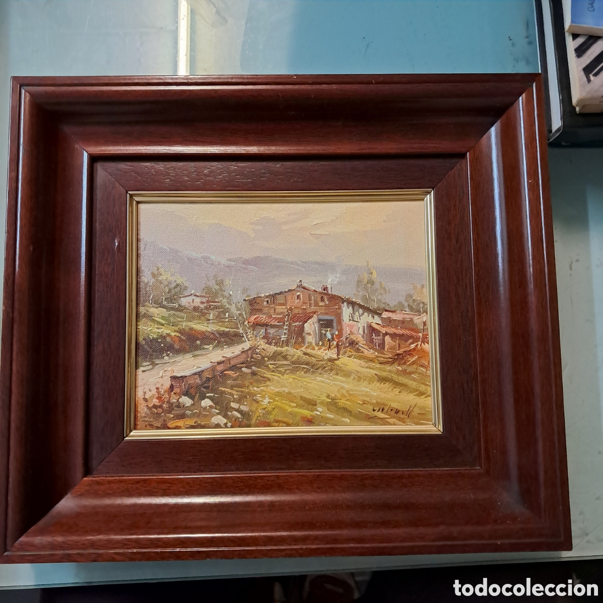 Arte: Oleo Hans Sellenati, 1861-1935, medidas 35 x 39
