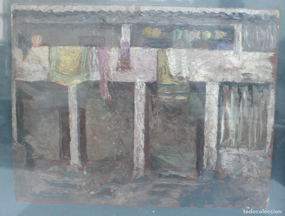 Arte: PINTURA OLEO SOBRE CARTON