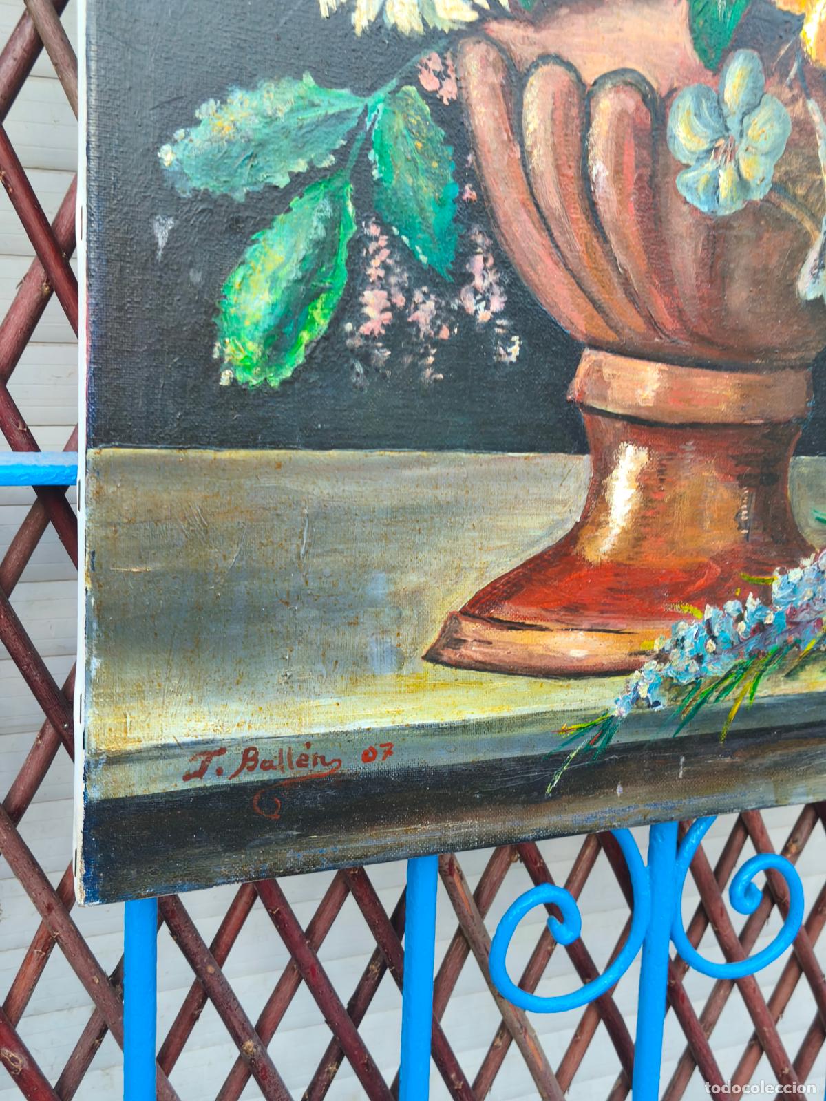 Arte: &Oacute;LEO SOBRE LIENZO SIN ENMARCAR. - Foto 2