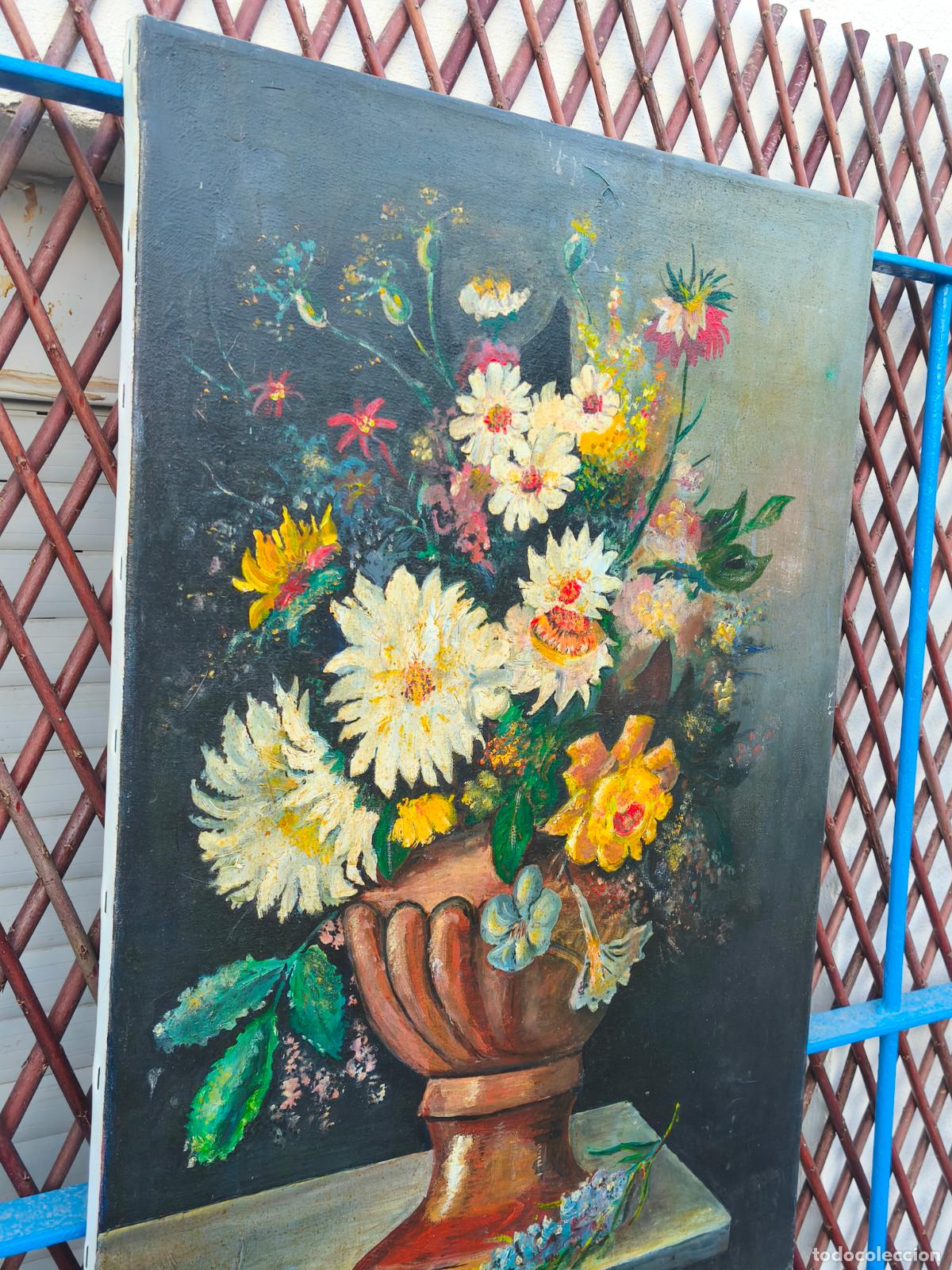 Arte: &Oacute;LEO SOBRE LIENZO SIN ENMARCAR. - Foto 3