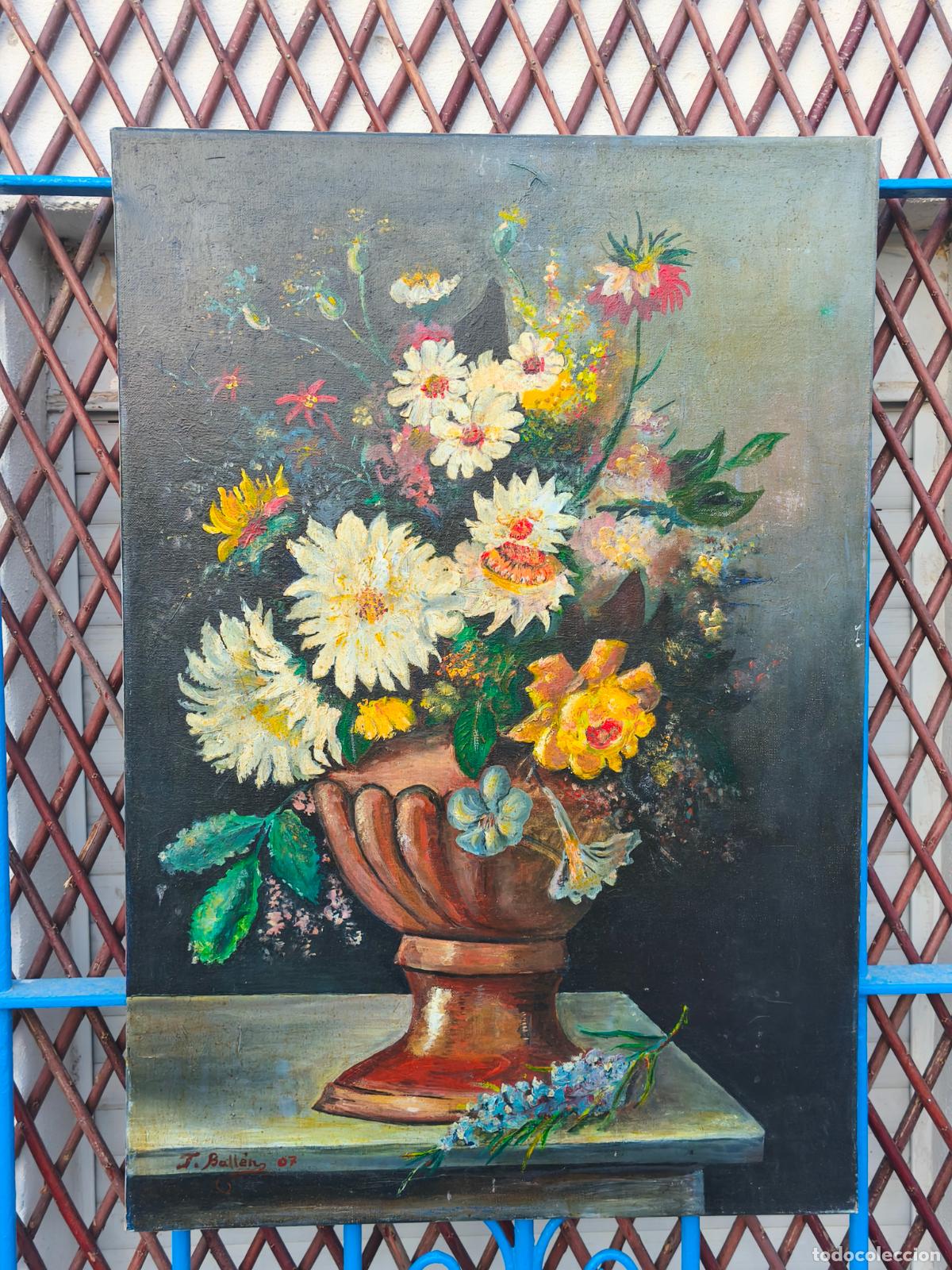 Arte: &Oacute;LEO SOBRE LIENZO SIN ENMARCAR.