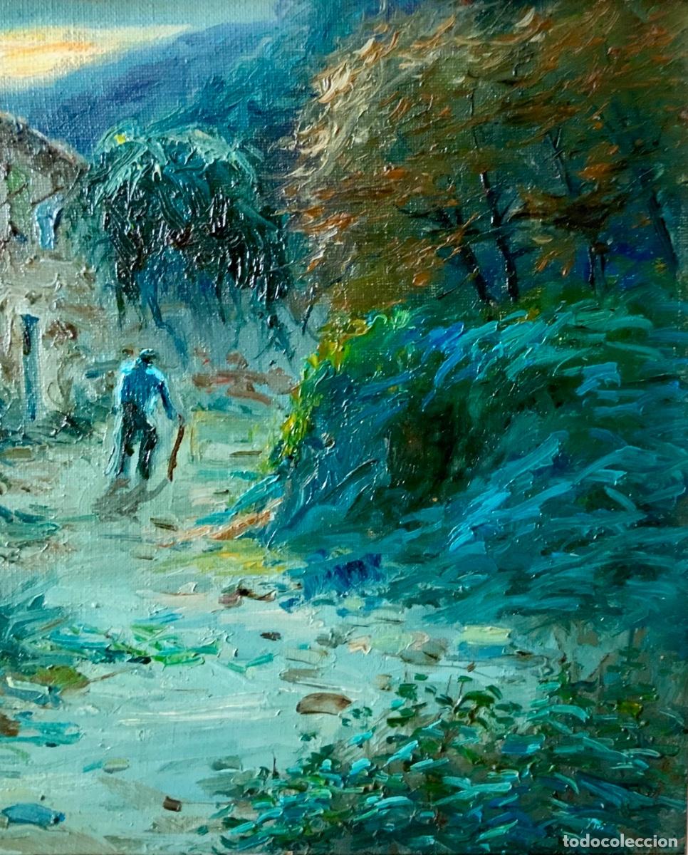 Arte: JOSEP SERRA MANENT - NOCHE EN OLOT - Foto 4