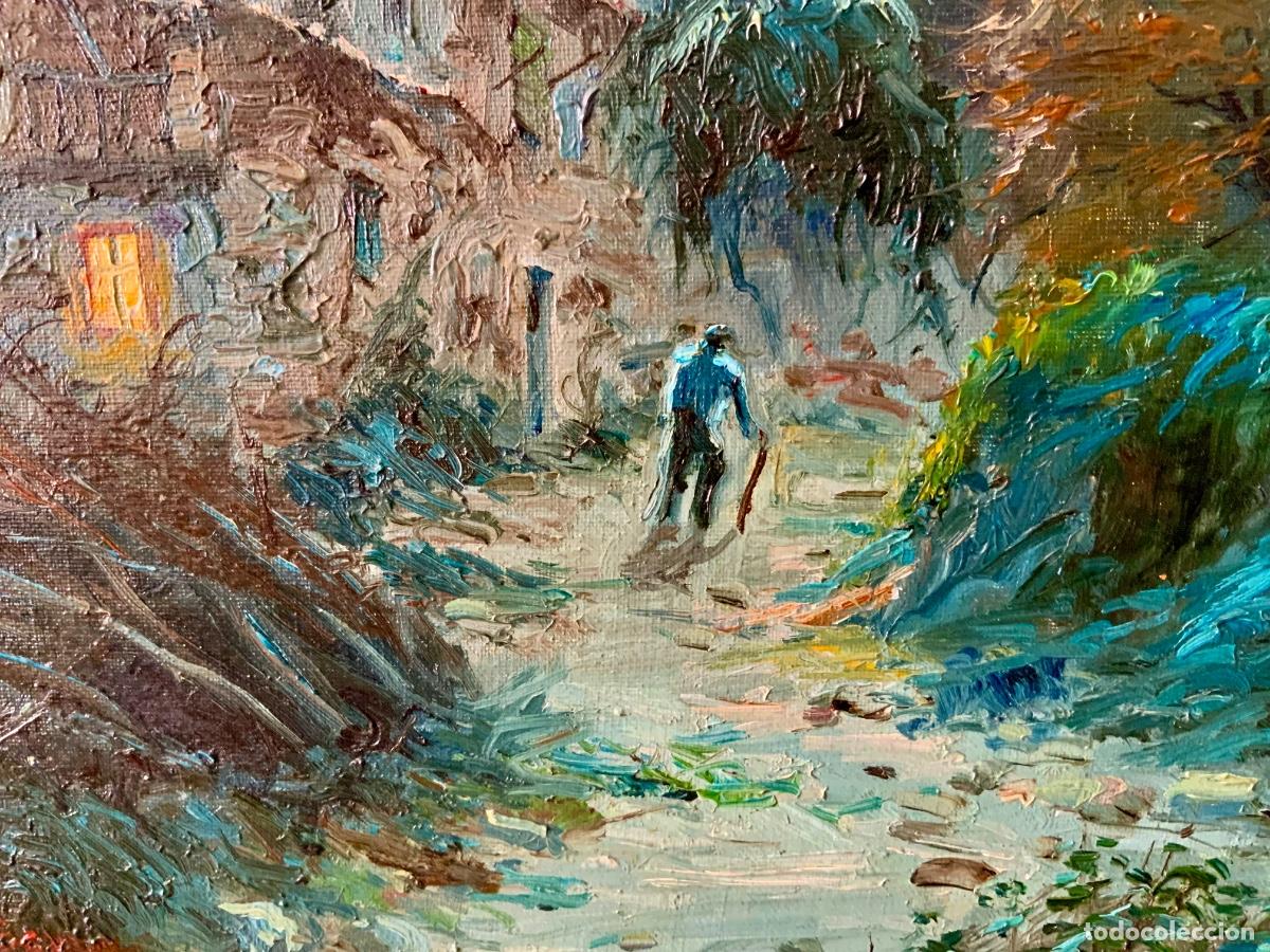 Arte: JOSEP SERRA MANENT - NOCHE EN OLOT - Foto 5