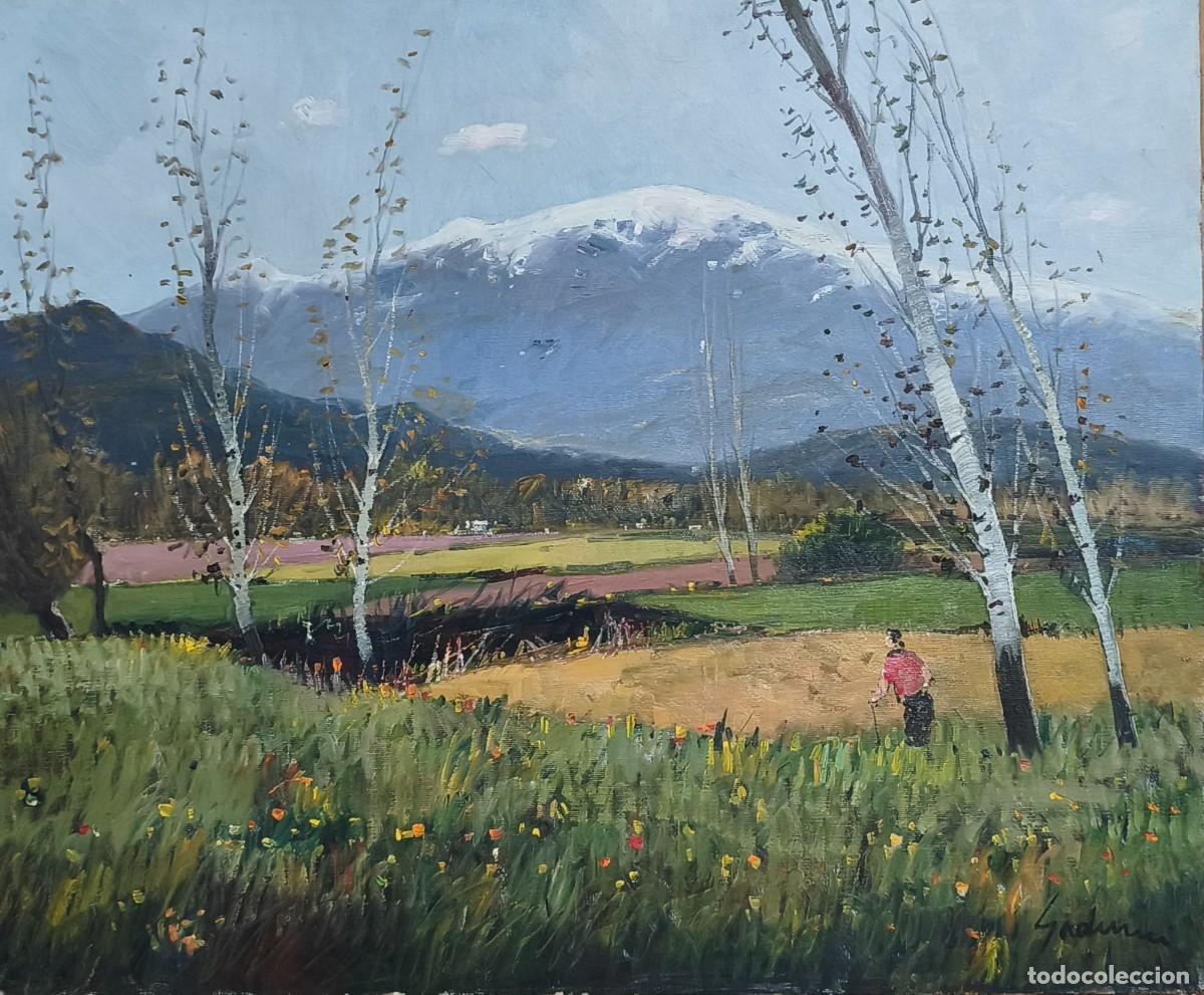 Arte: Antoni Sadurn&iacute; , &oacute;leo / Lienzo - Foto 1