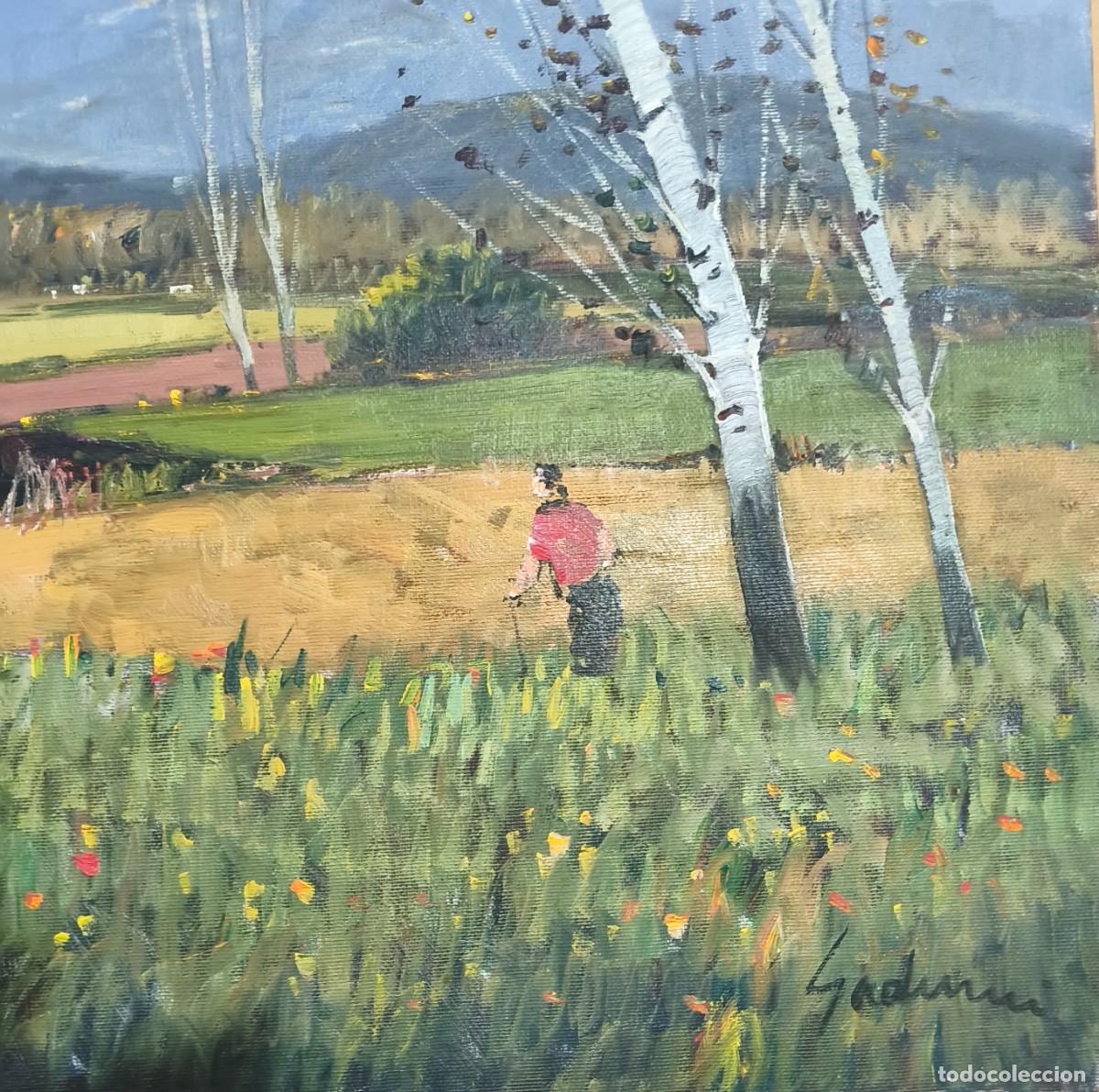 Arte: Antoni Sadurn&iacute; , &oacute;leo / Lienzo - Foto 2