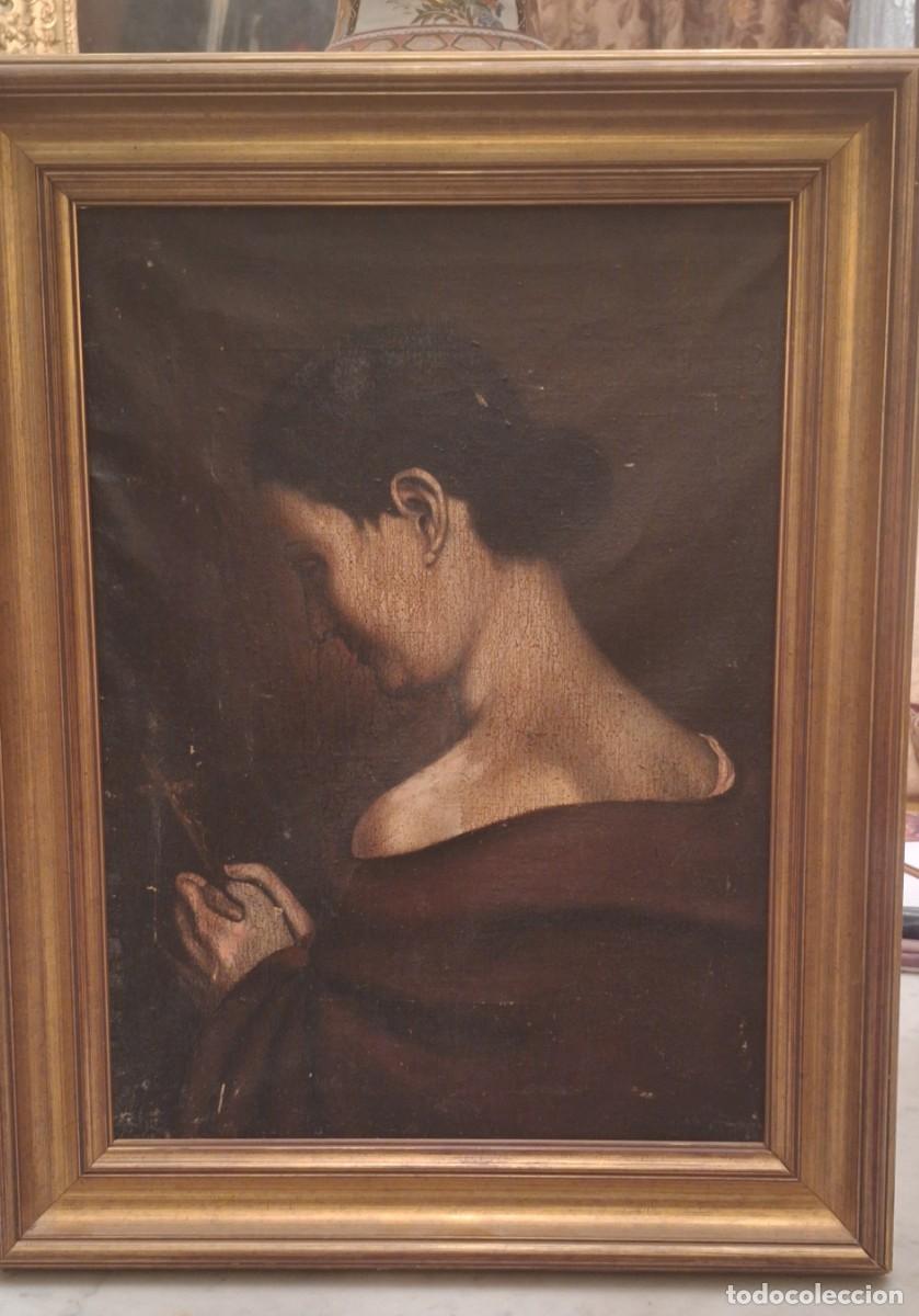 Arte: Oleo Dama Orante antigua