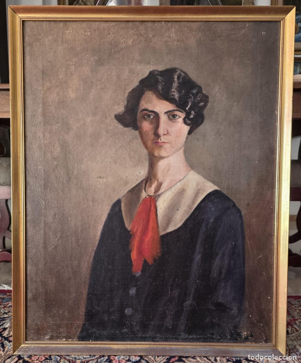 Arte: Retrato inacabado de Carmen Fern&aacute;ndez de Castro por Federico Godoy Castro