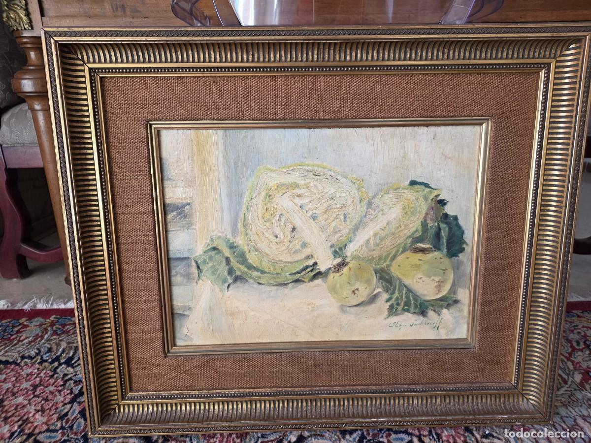 Arte: Bodeg&oacute;n de verduras de Olga Sacharoff - Foto 1