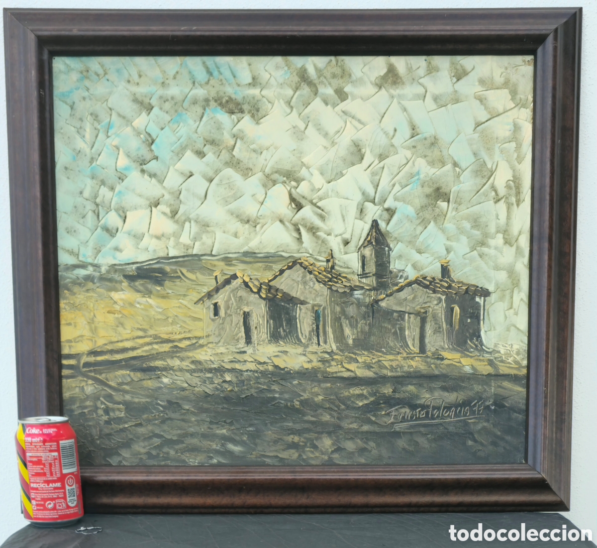 Arte: Oleo sobre lienzo Fausto Palencia