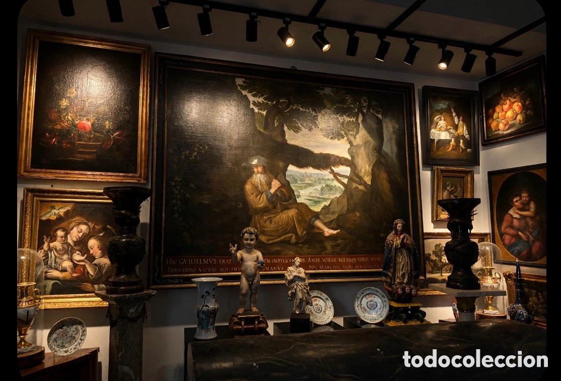 Kunst: Daniel de VosBelgica(1568)/Amberes(1605)Jan Brueghel l Viejo 1568-1625 S Guillermo d Maleval.Firmado