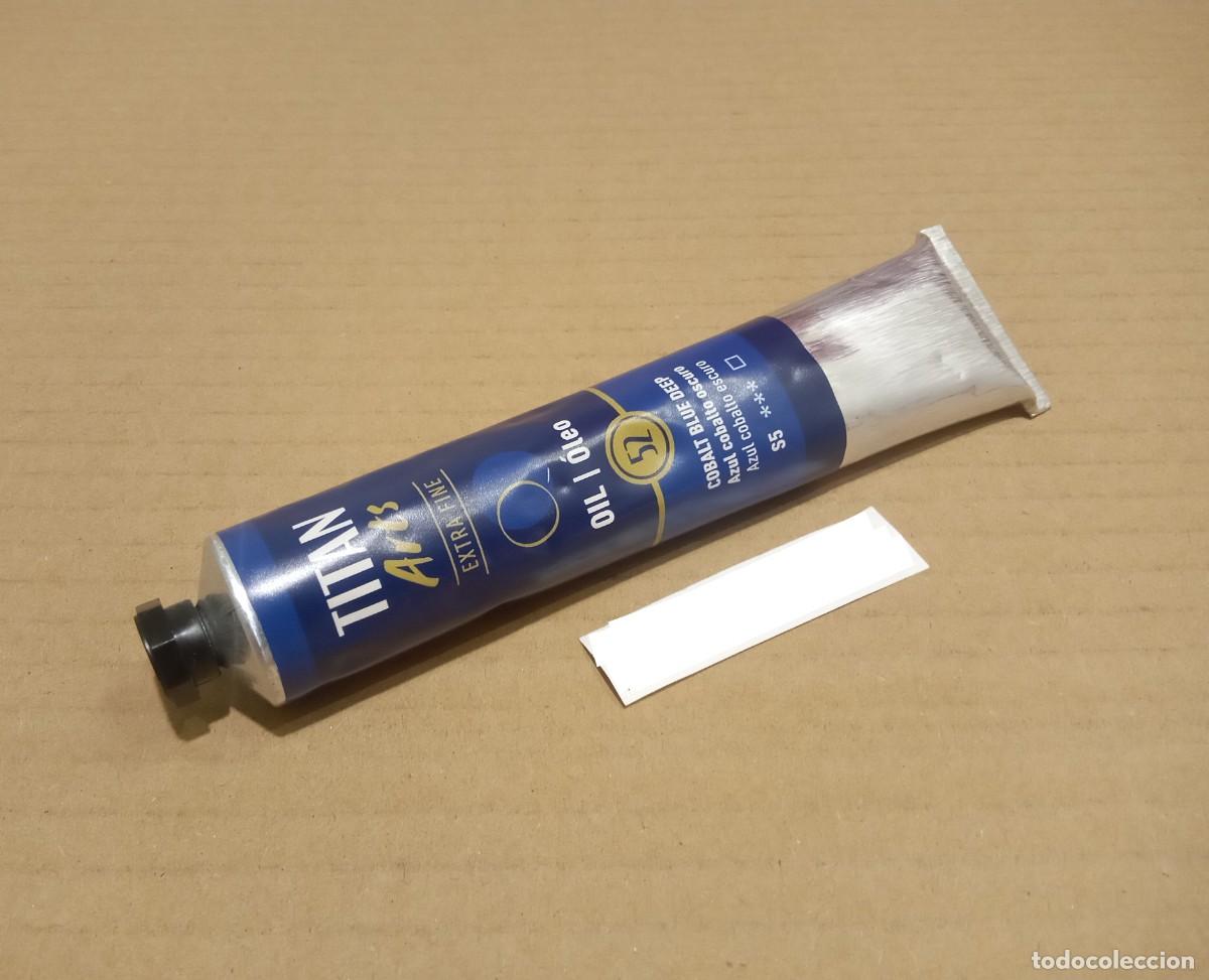 Arte: TUBO PINTURA ART&Iacute;STICA TITAN ARTS OLEO AZUL COBALTO OSCURO SERIE 5 #52 60 ML NUEVO SIN USO COMPLETO