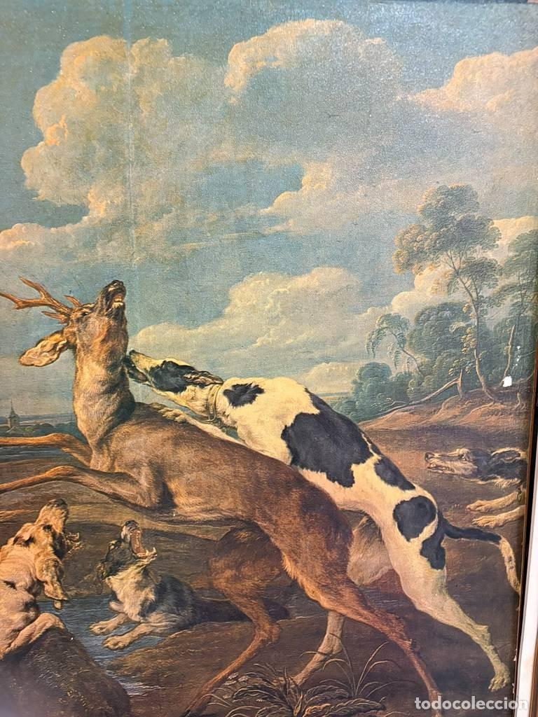 Arte: GRAN CUADRO CACER&Iacute;A DE CORZOS - Foto 5