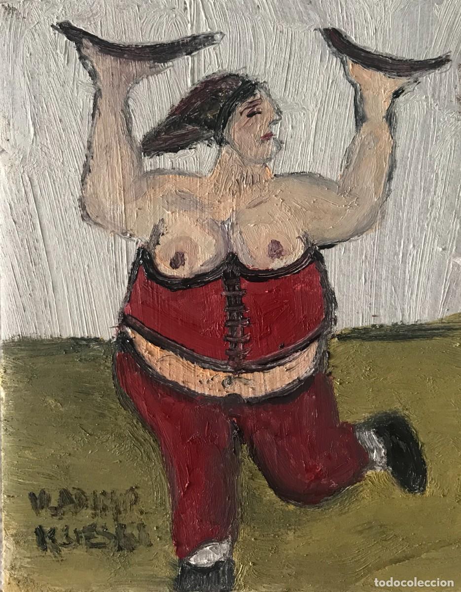 Arte: dama grande rojo de v.ksieski