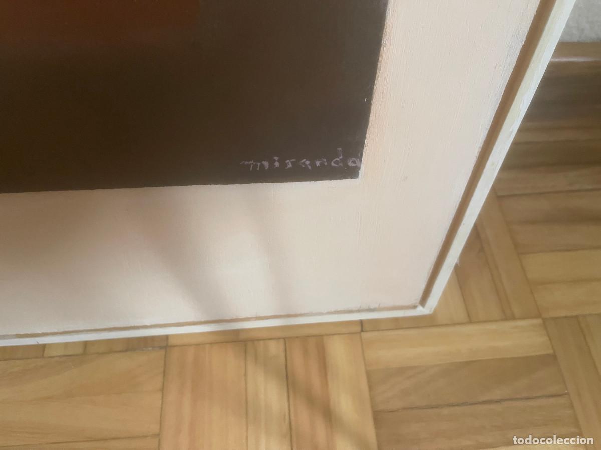 Arte: pintura abstracta en tonos marrones - Foto 2