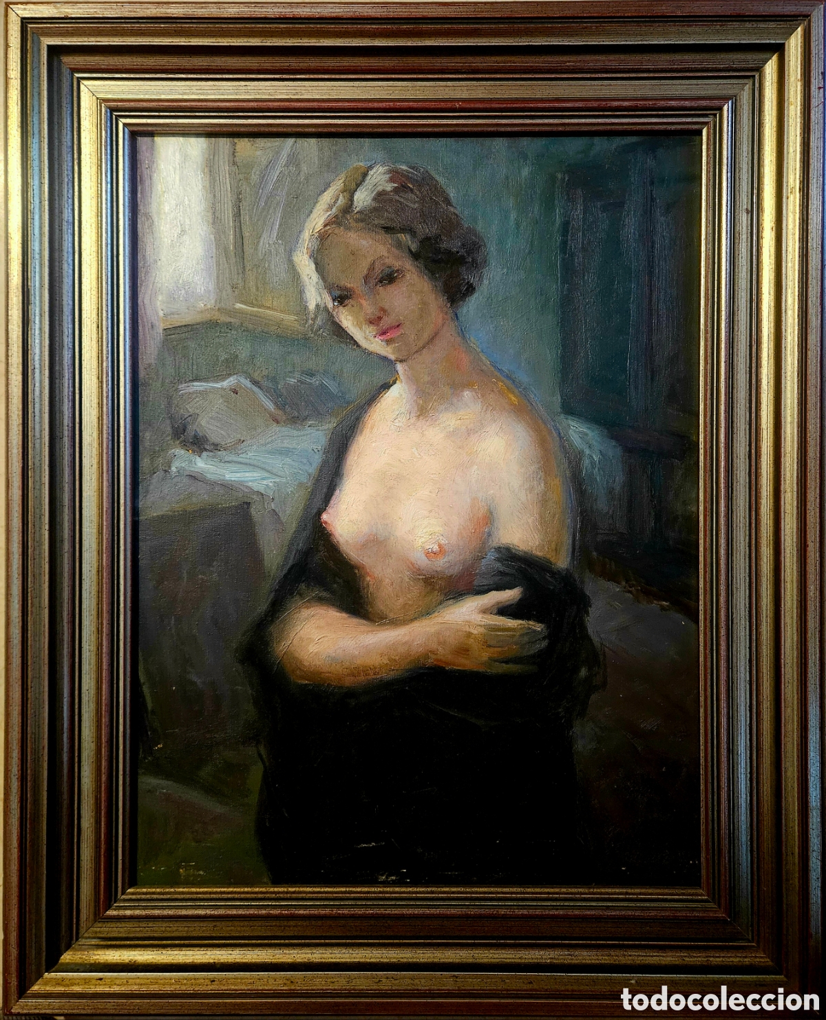 Arte: Jos&eacute; Guevara (M&aacute;laga 1930-2017) magnifica pintura original firmada.