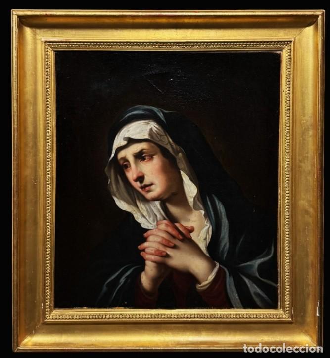 Arte: Giovanni Francesco Barbieri (1591-1666), seguidor de; Nuestra Se&ntilde;ora de los Dolores