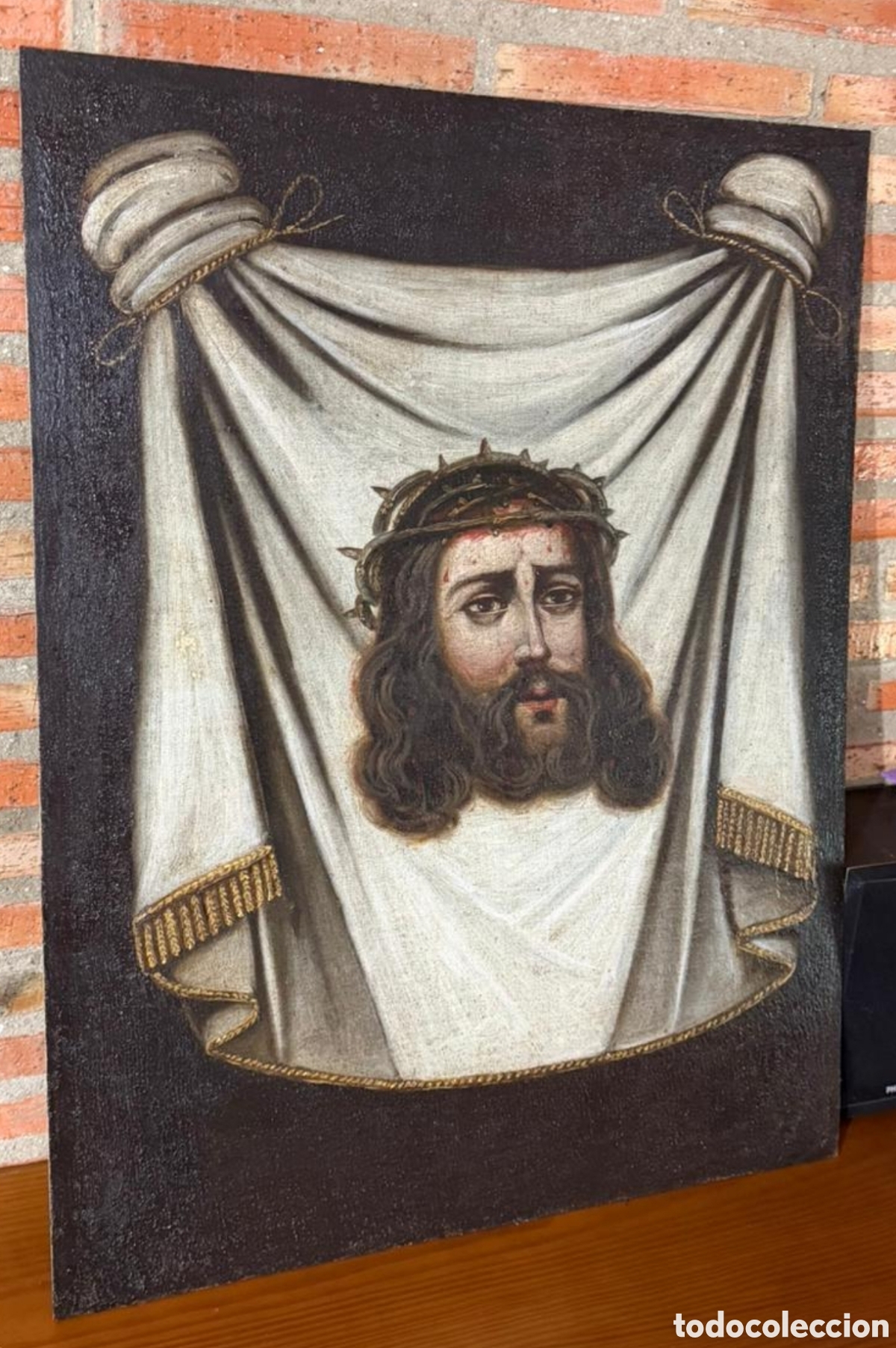 Arte: Antiguo &oacute;leo Santa Faz