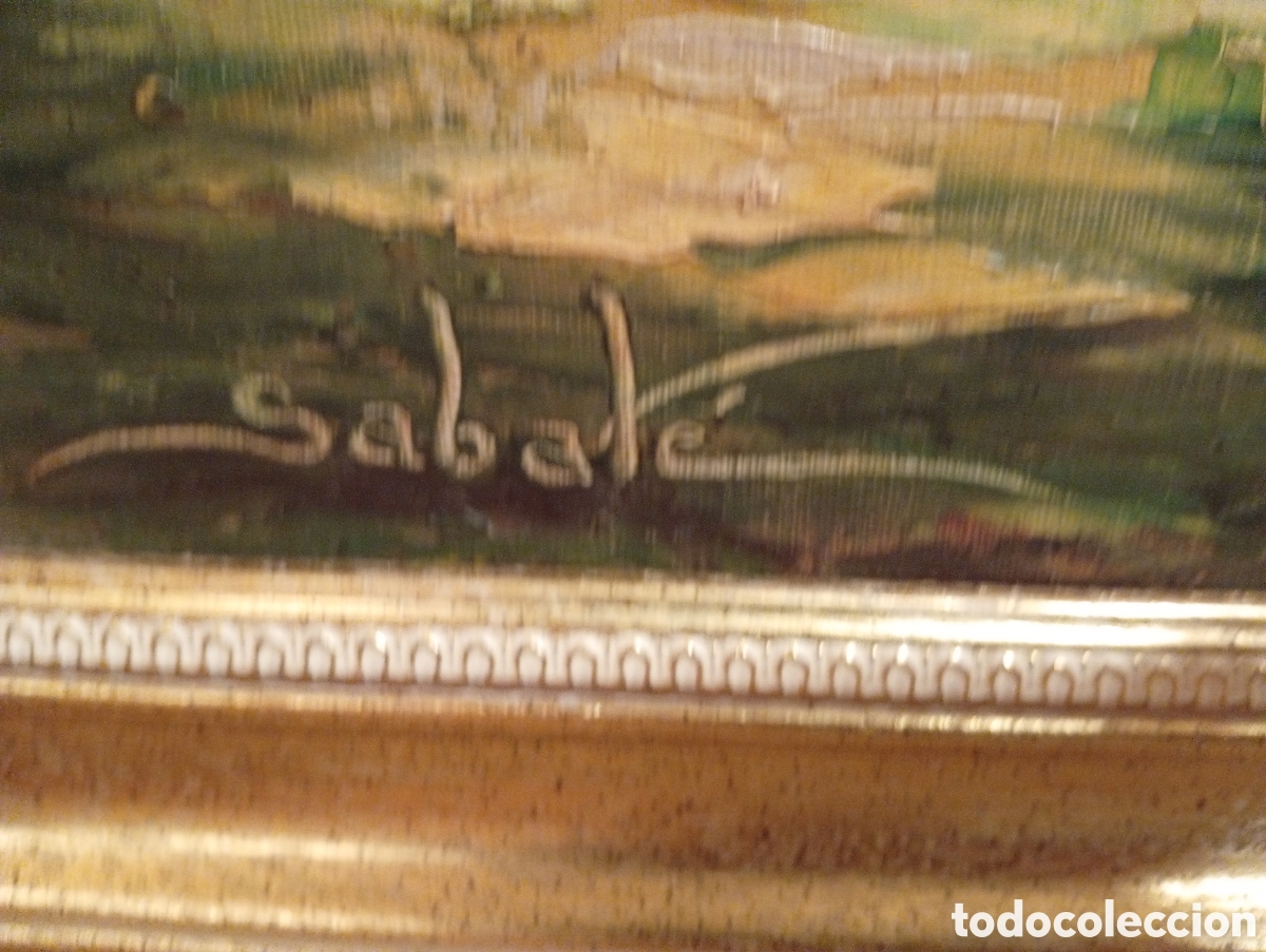 Arte: Cuadro al &oacute;leo 147x77 Sabat&eacute; - Foto 5