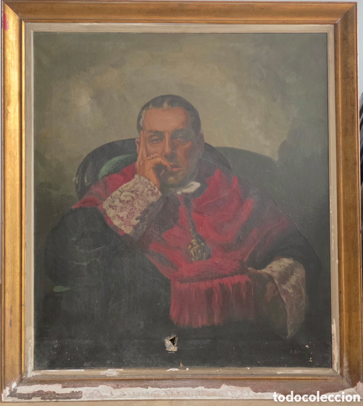 Arte: &Oacute;leo sobre lienzo Alfredo Enguix 95x105