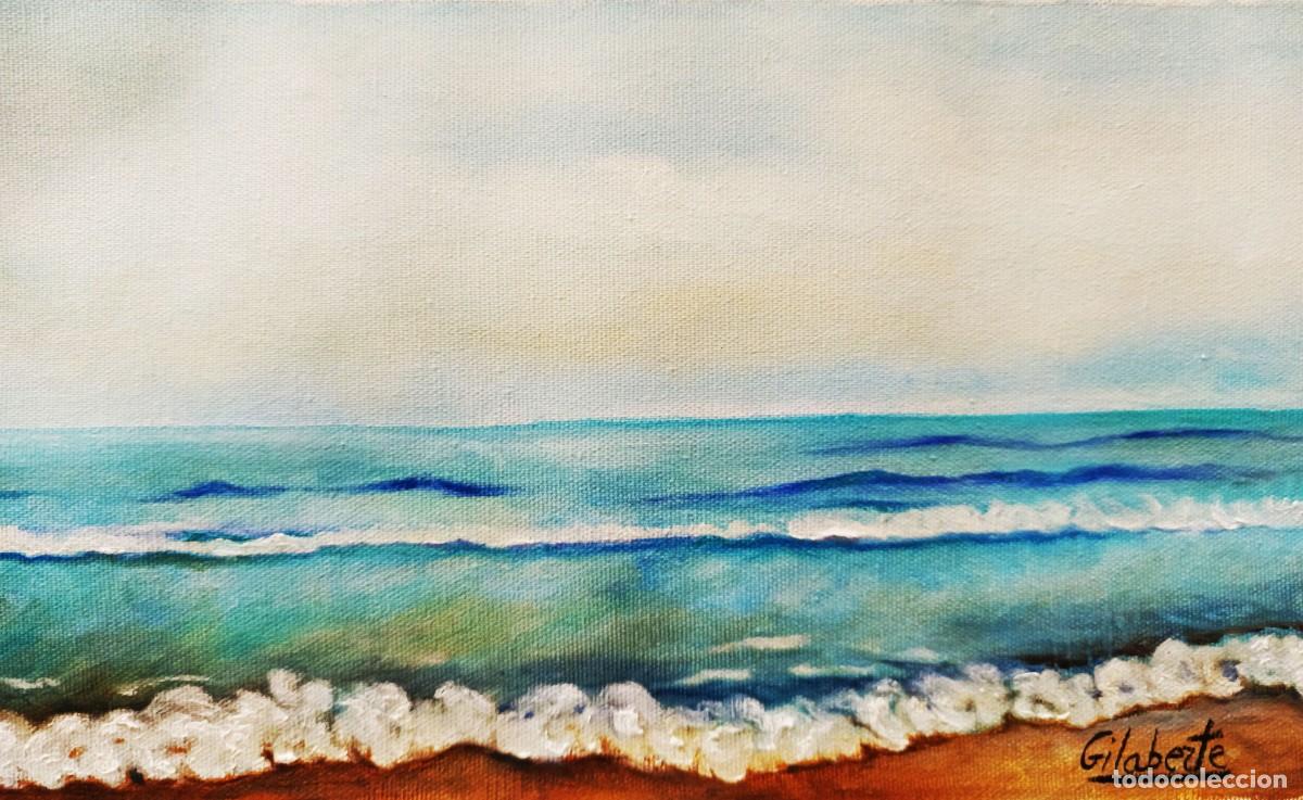 Arte: Playa obra de Mercedes Gilaberte