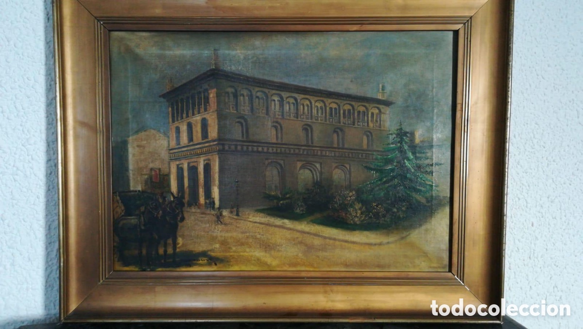 Arte: Cuadro Lonja de Zaragoza