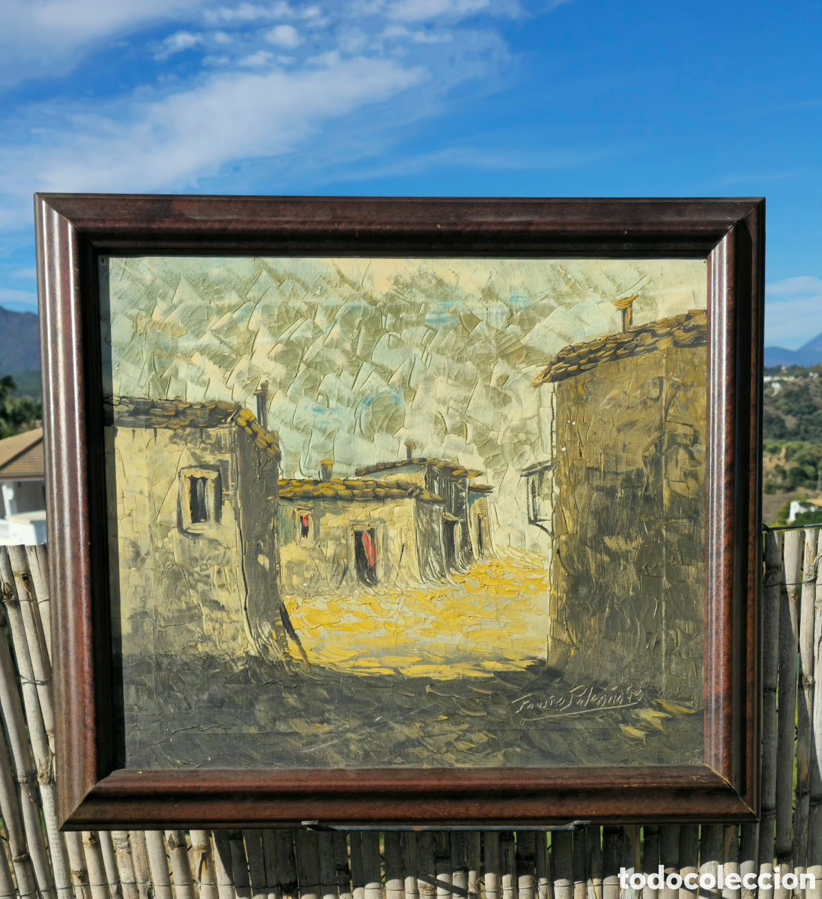 Arte: Fausto Palencia. Oleo sobre lienzo - Foto 1