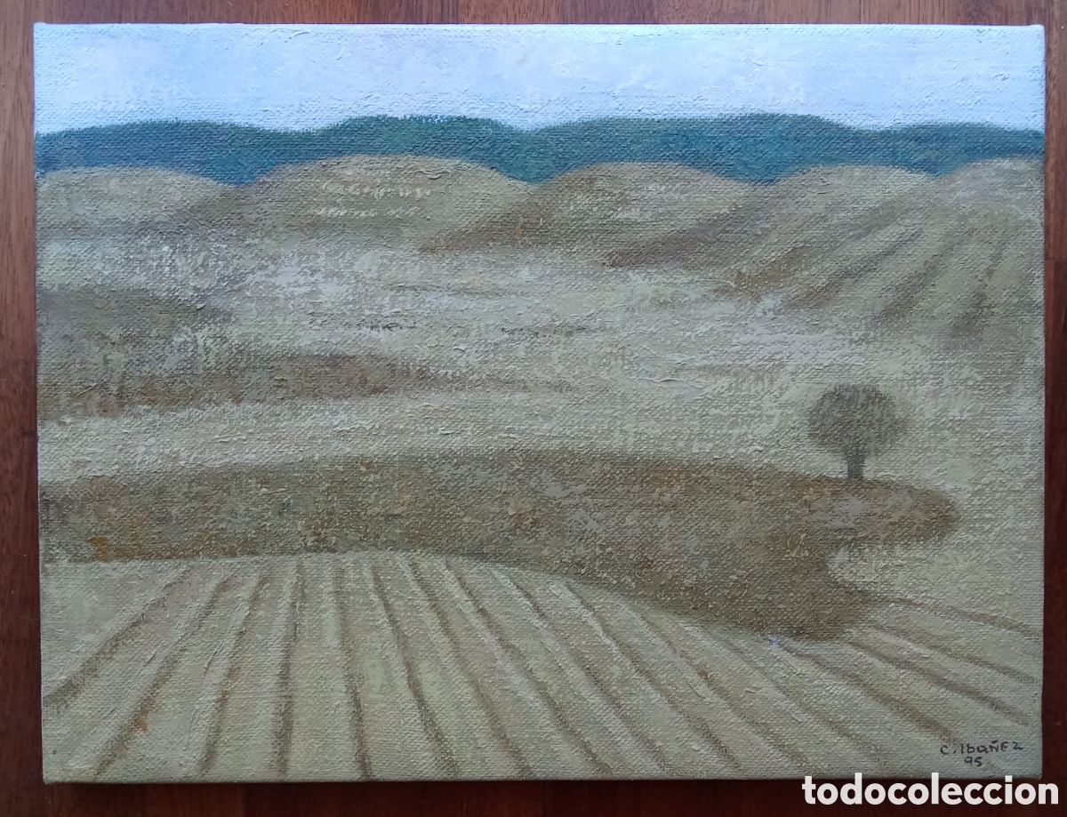 Arte: OLEO PAISAJE LOS MONEGROS, OBRA CONCHA IBA&Ntilde;EZ
