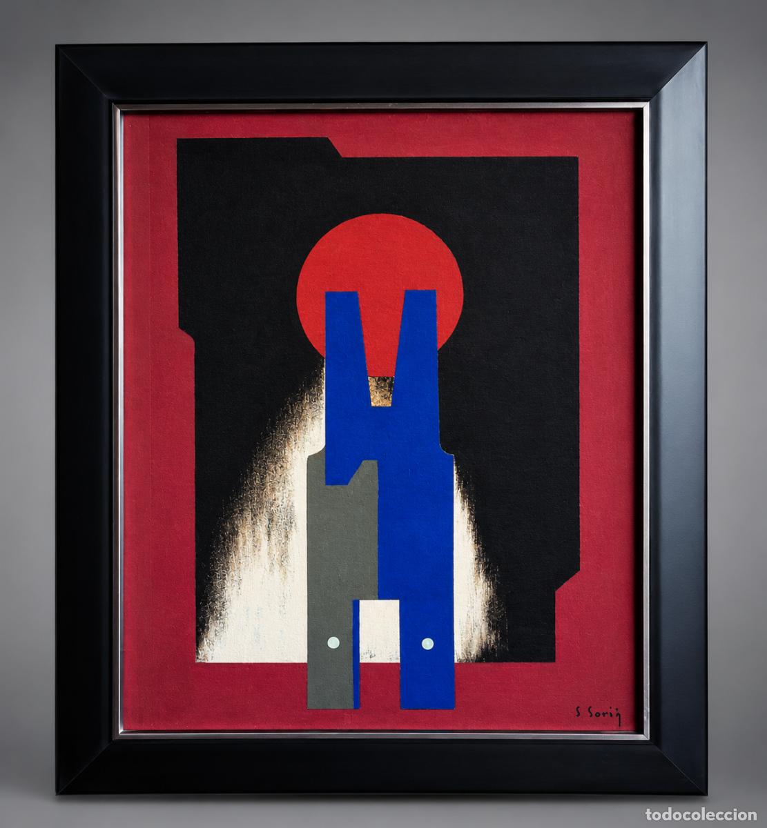 Arte: &rdquo;GRUPO PARPALL&Oacute;&rdquo; SALVADOR SORIA (Valencia,1915-Benissa 2010) &rdquo;Emotividad de la raz&oacute;n&rdquo; gouache