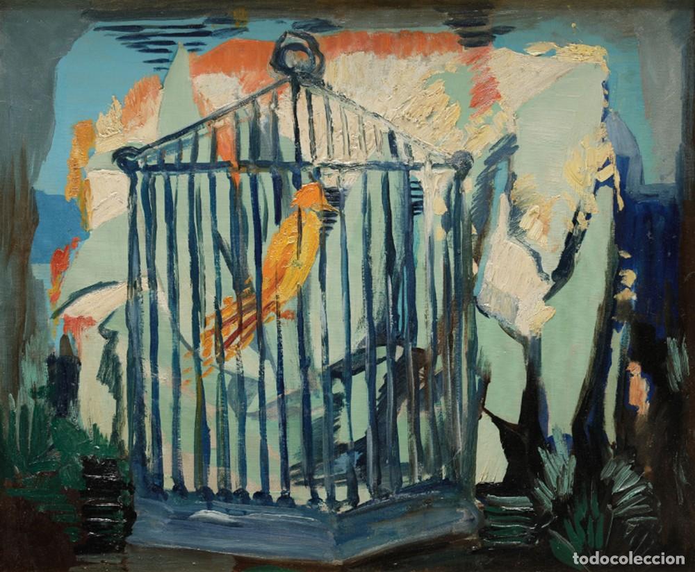 Arte: Ismael de la Serna &ndash; &Oacute;leo sobre lienzo &ldquo;La jaula&rdquo;, 1929