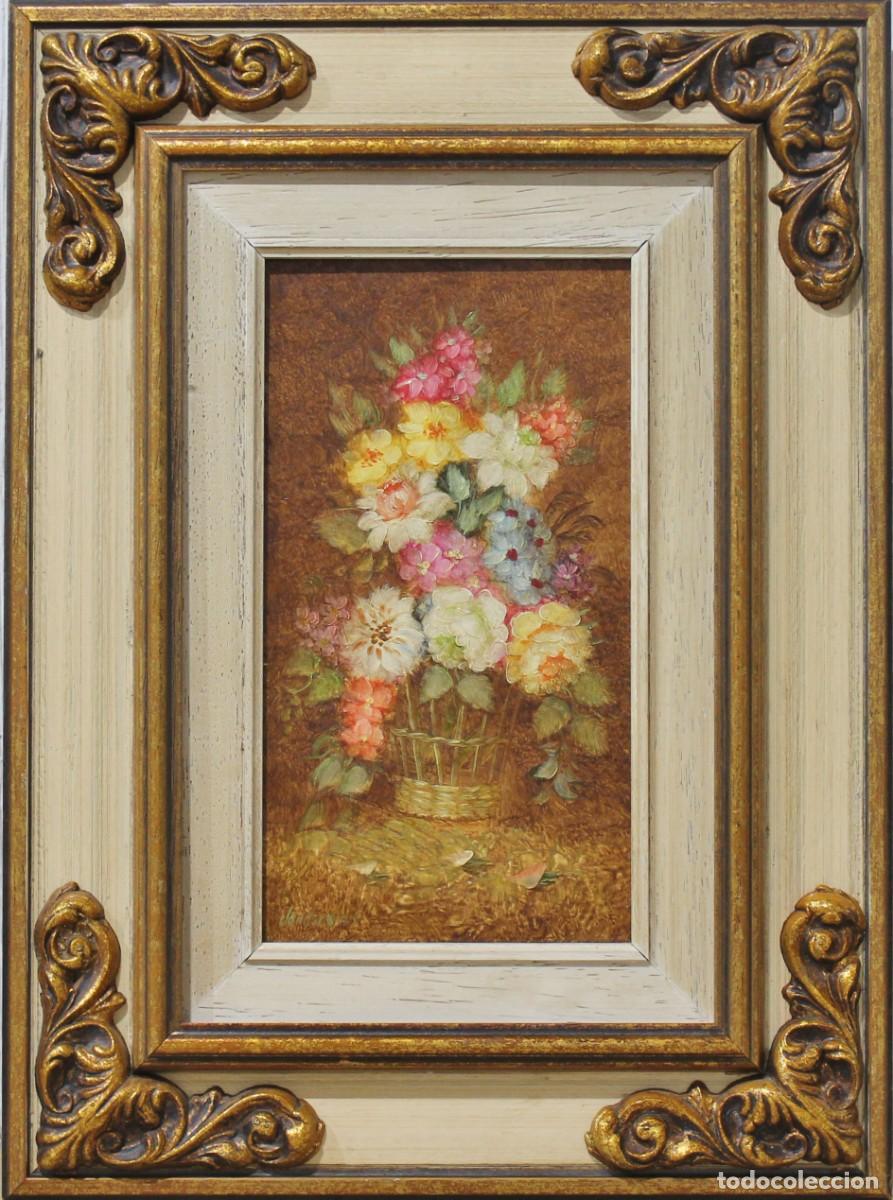 Arte: Flores - Jordaens - &Oacute;leo sobre tabla