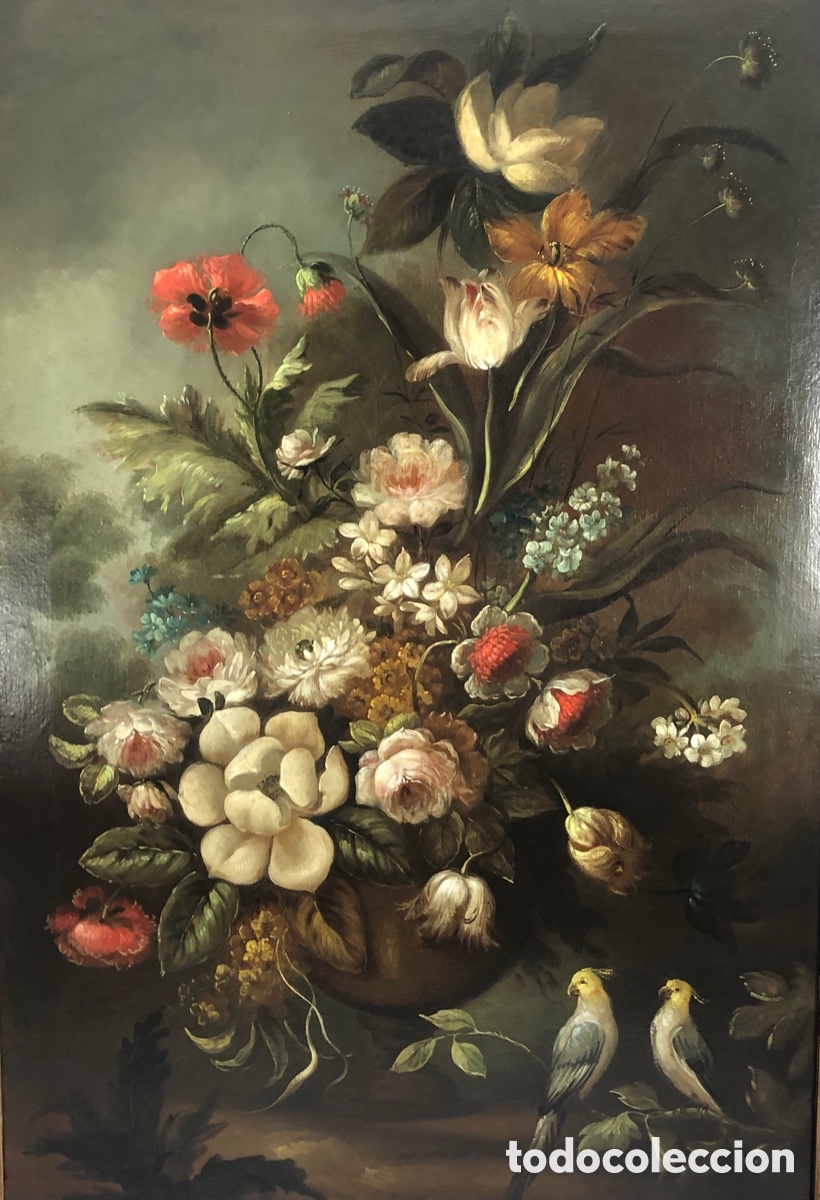 Arte: Bodeg&oacute;n Jarr&oacute;n con flores - Foto 5