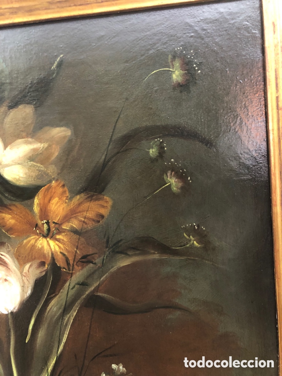 Arte: Bodeg&oacute;n Jarr&oacute;n con flores - Foto 8