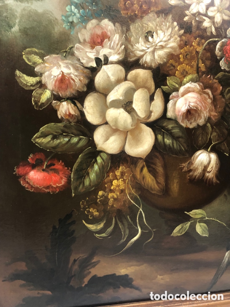 Arte: Bodeg&oacute;n Jarr&oacute;n con flores - Foto 17
