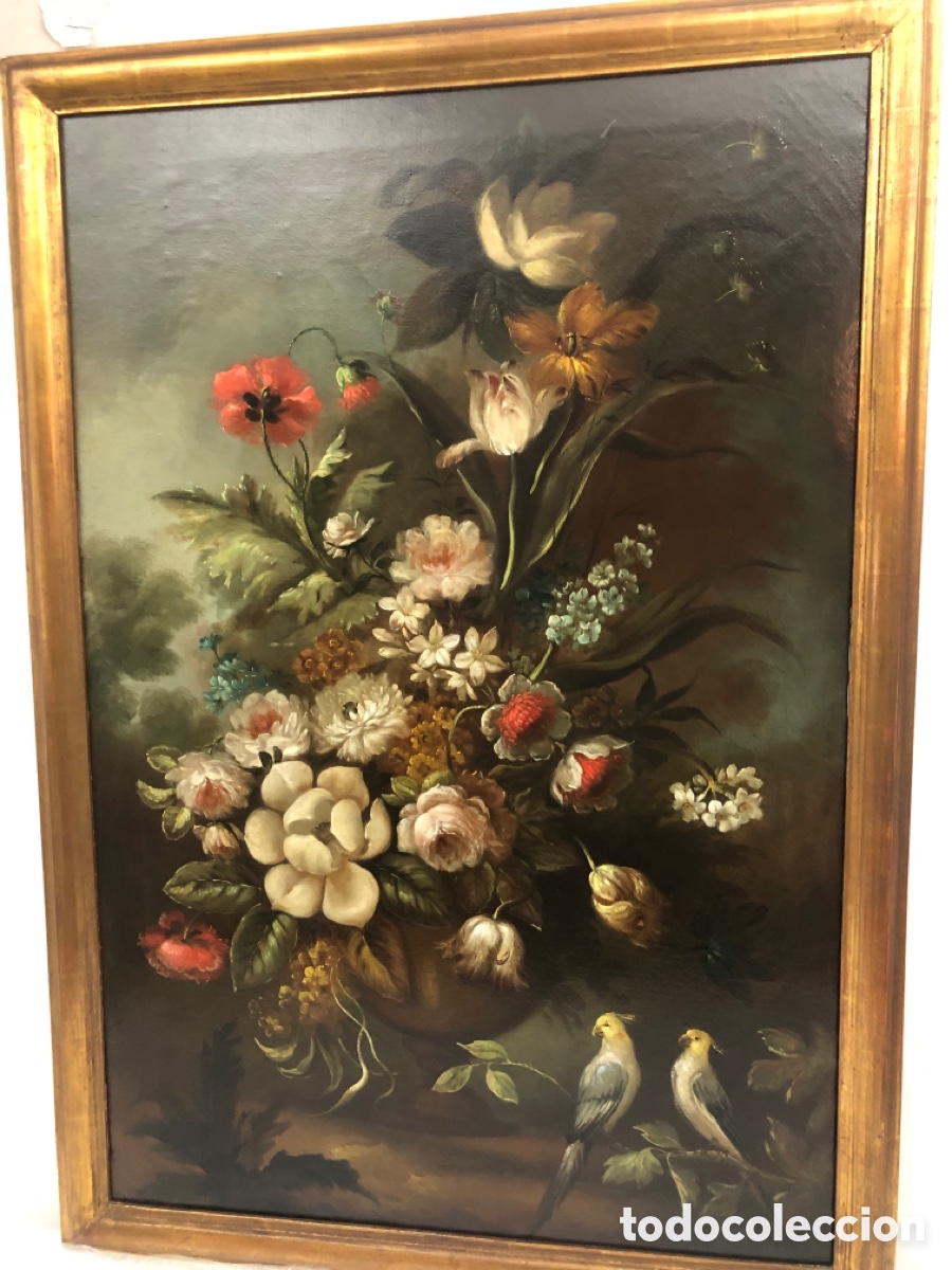 Arte: Bodeg&oacute;n Jarr&oacute;n con flores
