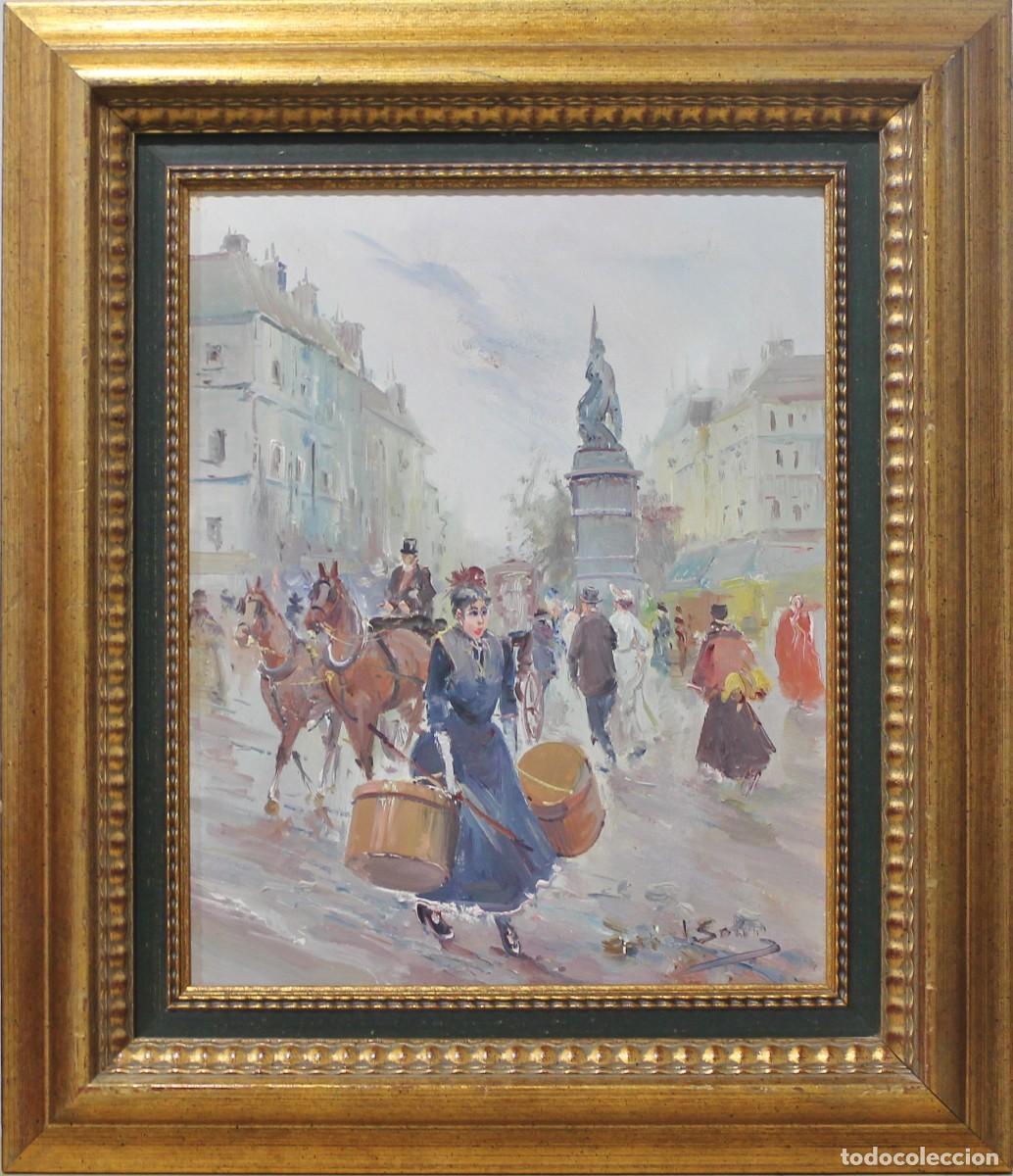 Arte: Parisino - Juan Soler - &Oacute;leo sobre lienzo