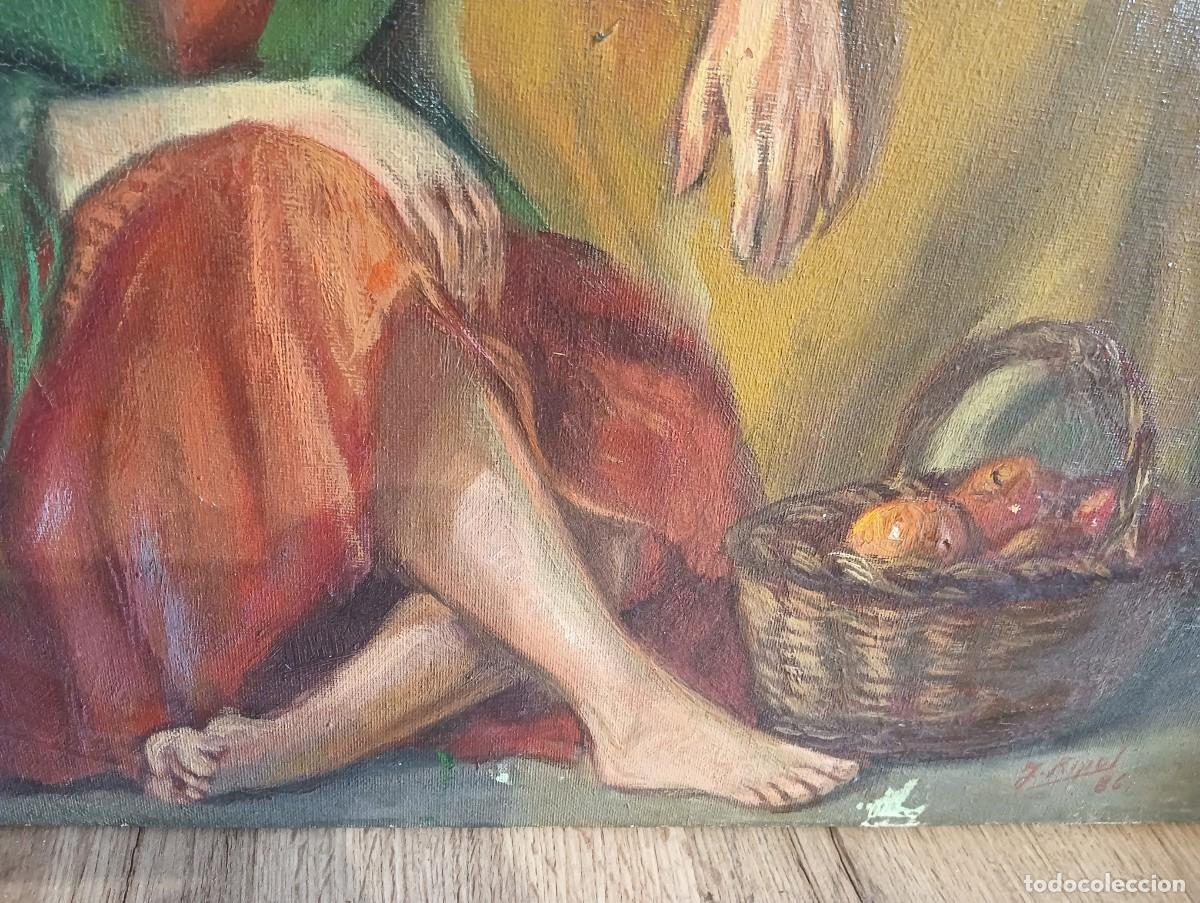 Arte: Obra al oleo javier Ripol 1934 - Foto 3