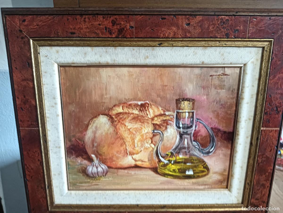 Arte: Oleo sobre lienzo g. Vila 27x35 cm